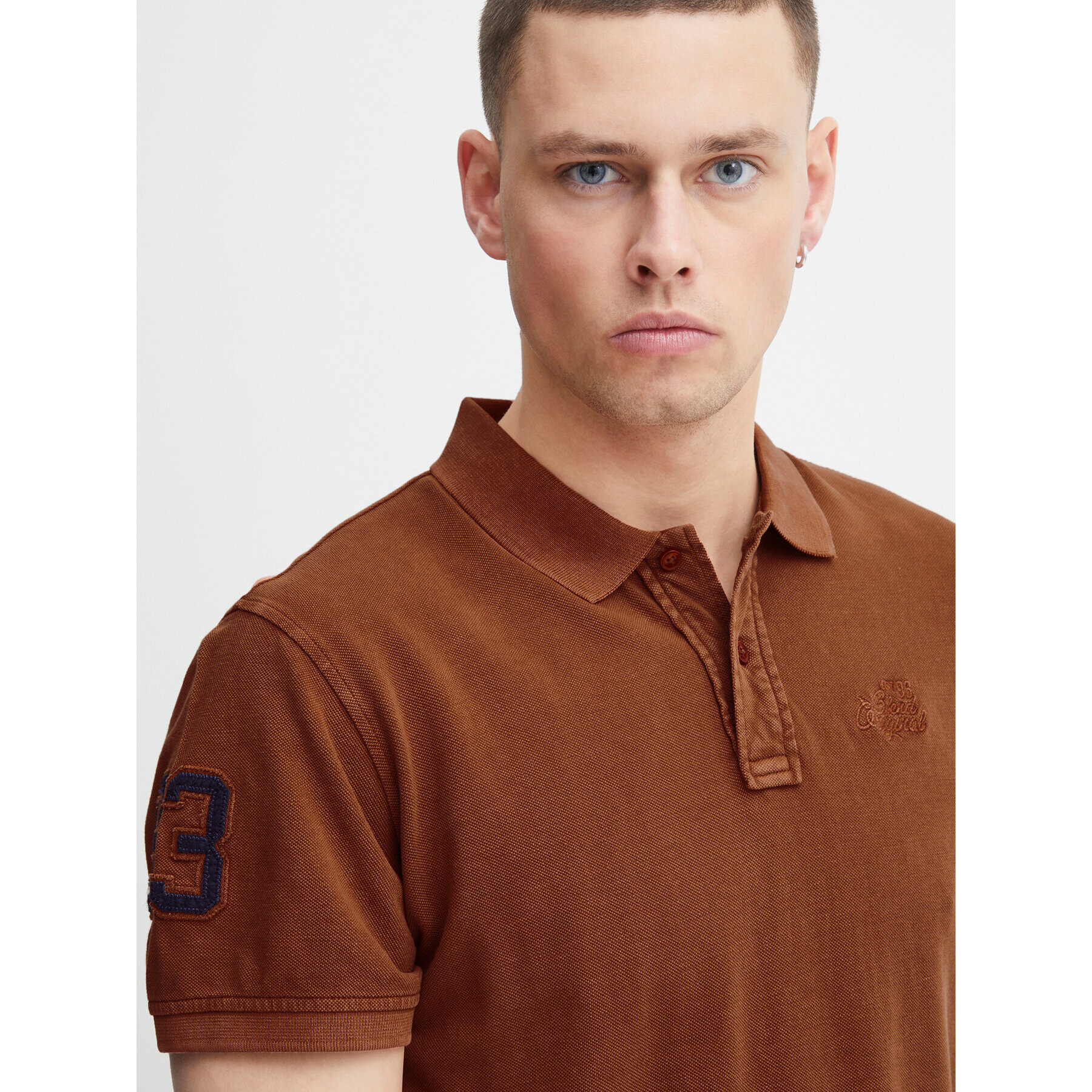 Blend Polokošile 20715181 Hnědá Regular Fit - Pepit.cz