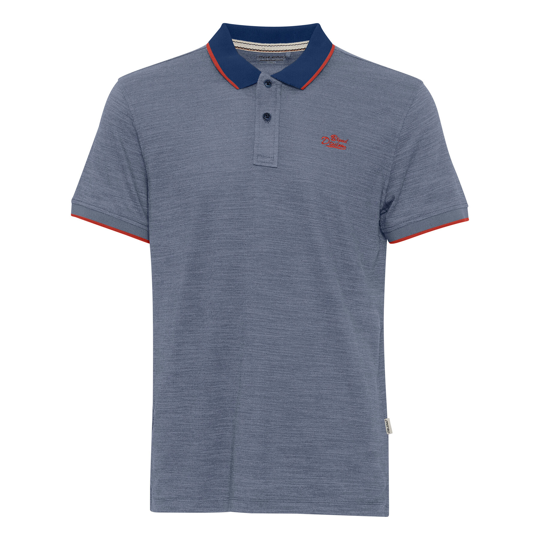 Blend Polokošile 20715192 Tmavomodrá Regular Fit - Pepit.cz