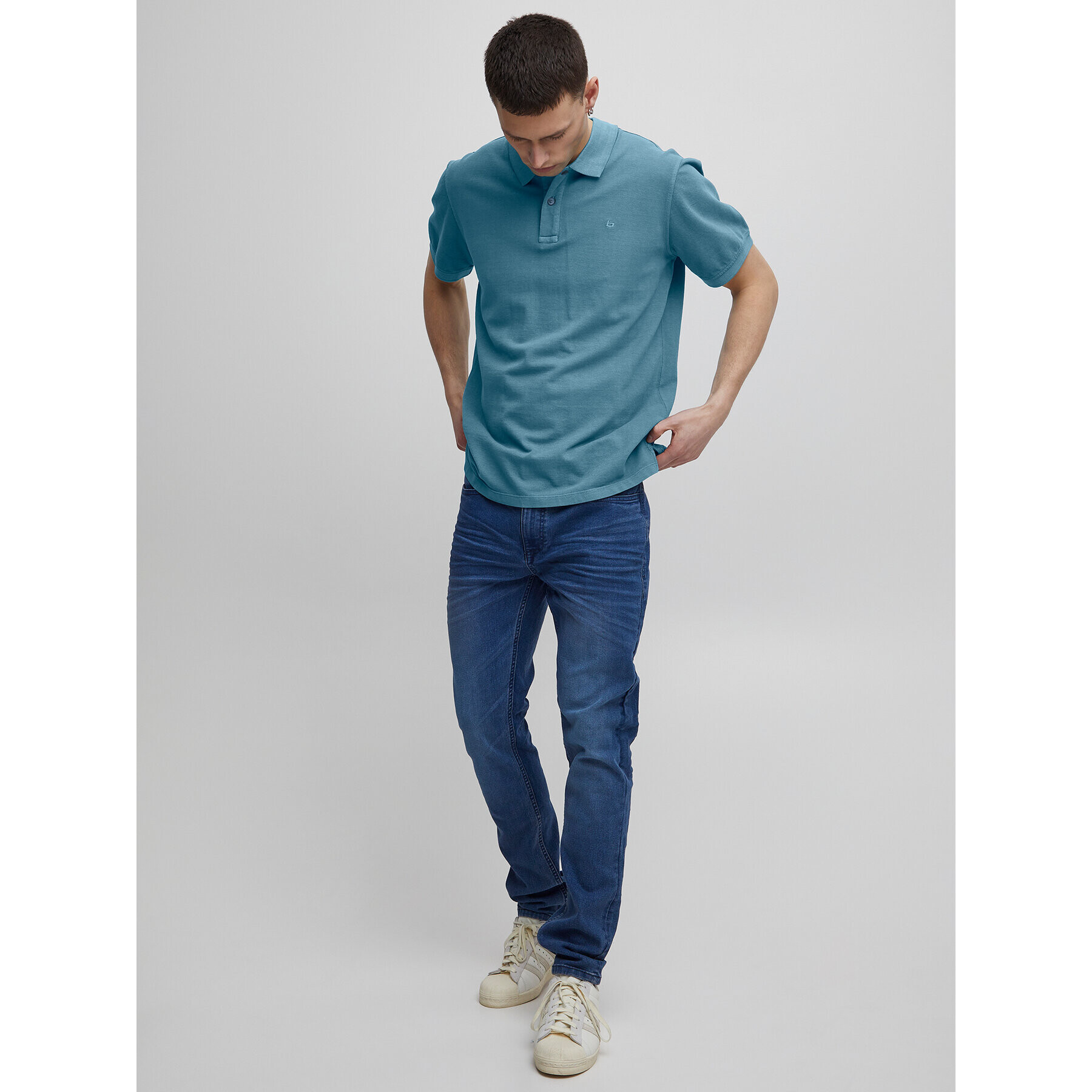 Blend Polokošile 20715297 Modrá Regular Fit - Pepit.cz