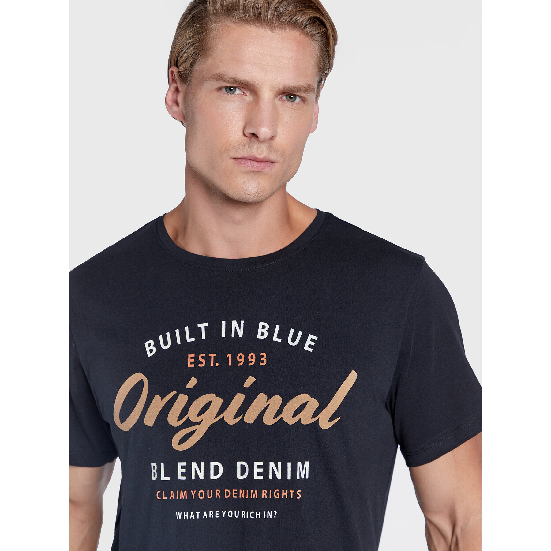 Blend T-Shirt 20714719 Černá Regular Fit - Pepit.cz