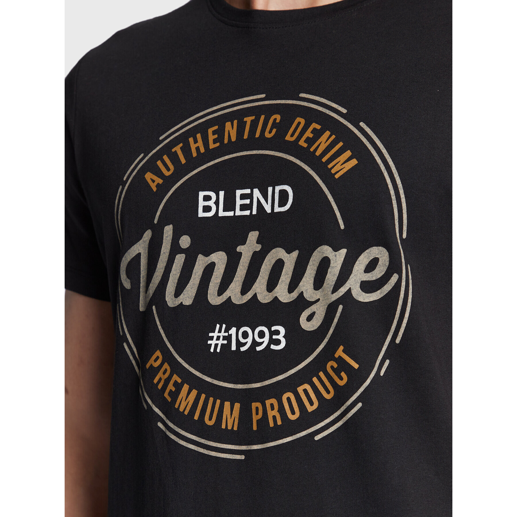 Blend T-Shirt 20714811 Černá Regular Fit - Pepit.cz