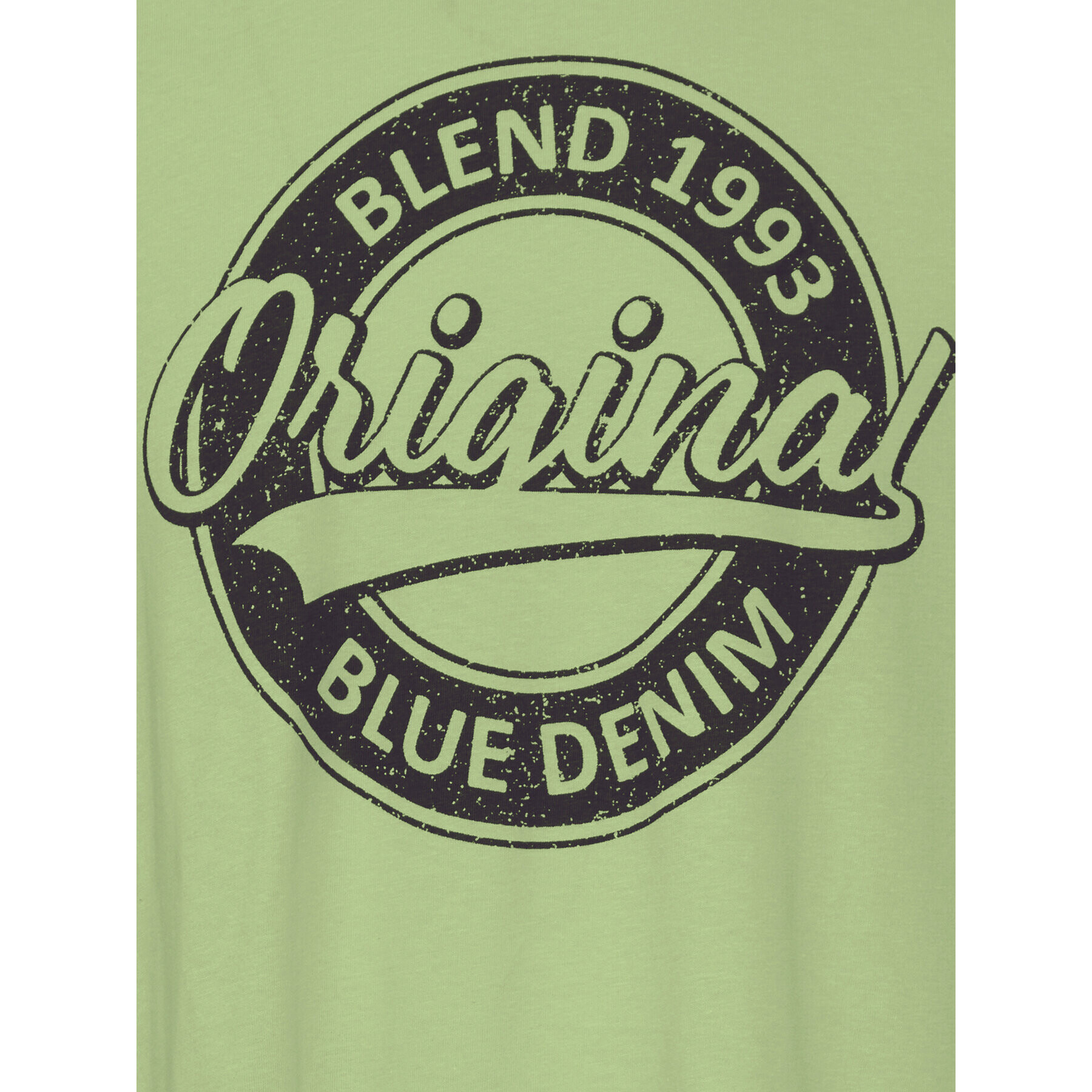 Blend T-Shirt 20715012 Zelená Regular Fit - Pepit.cz