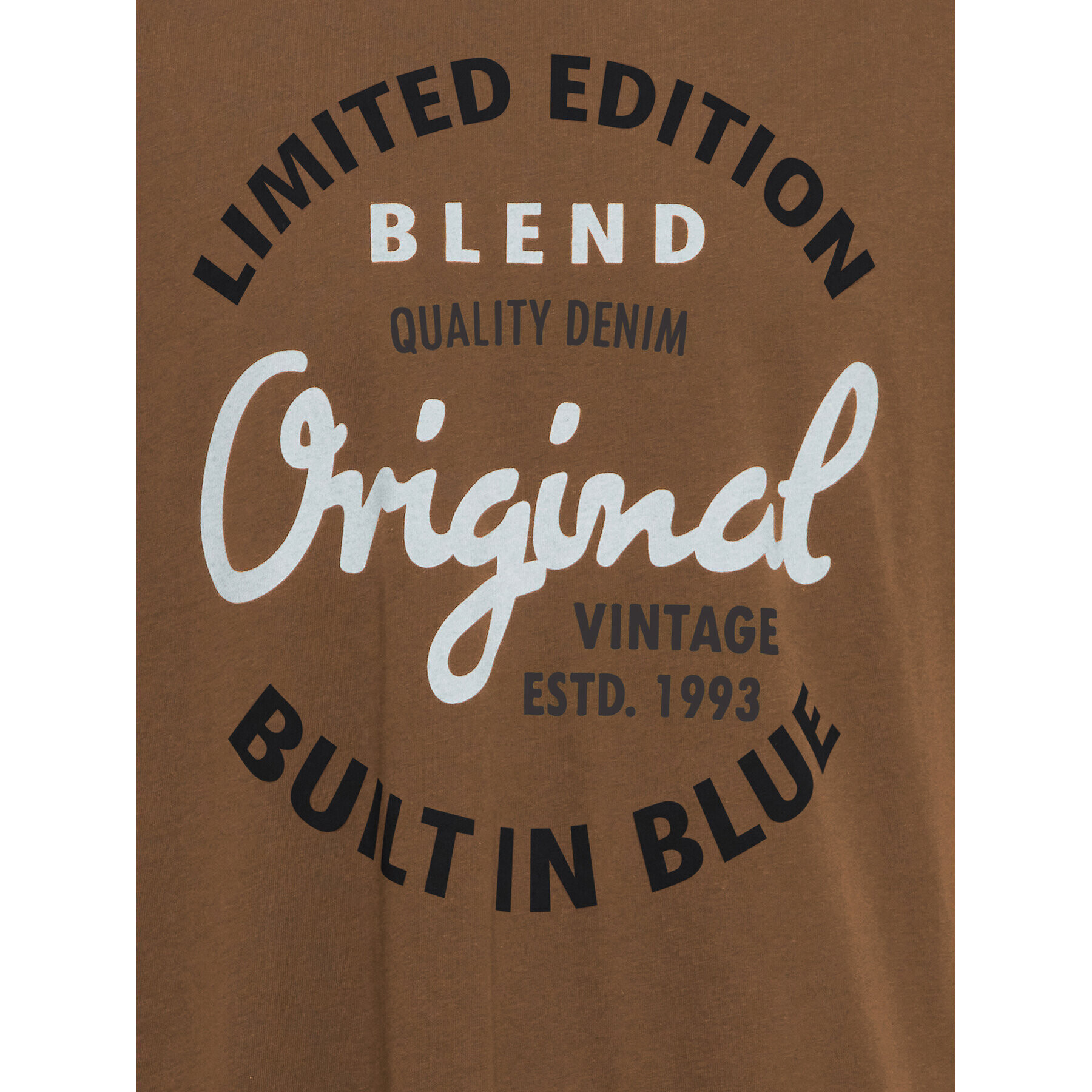 Blend T-Shirt 20715764 Hnědá Regular Fit - Pepit.cz