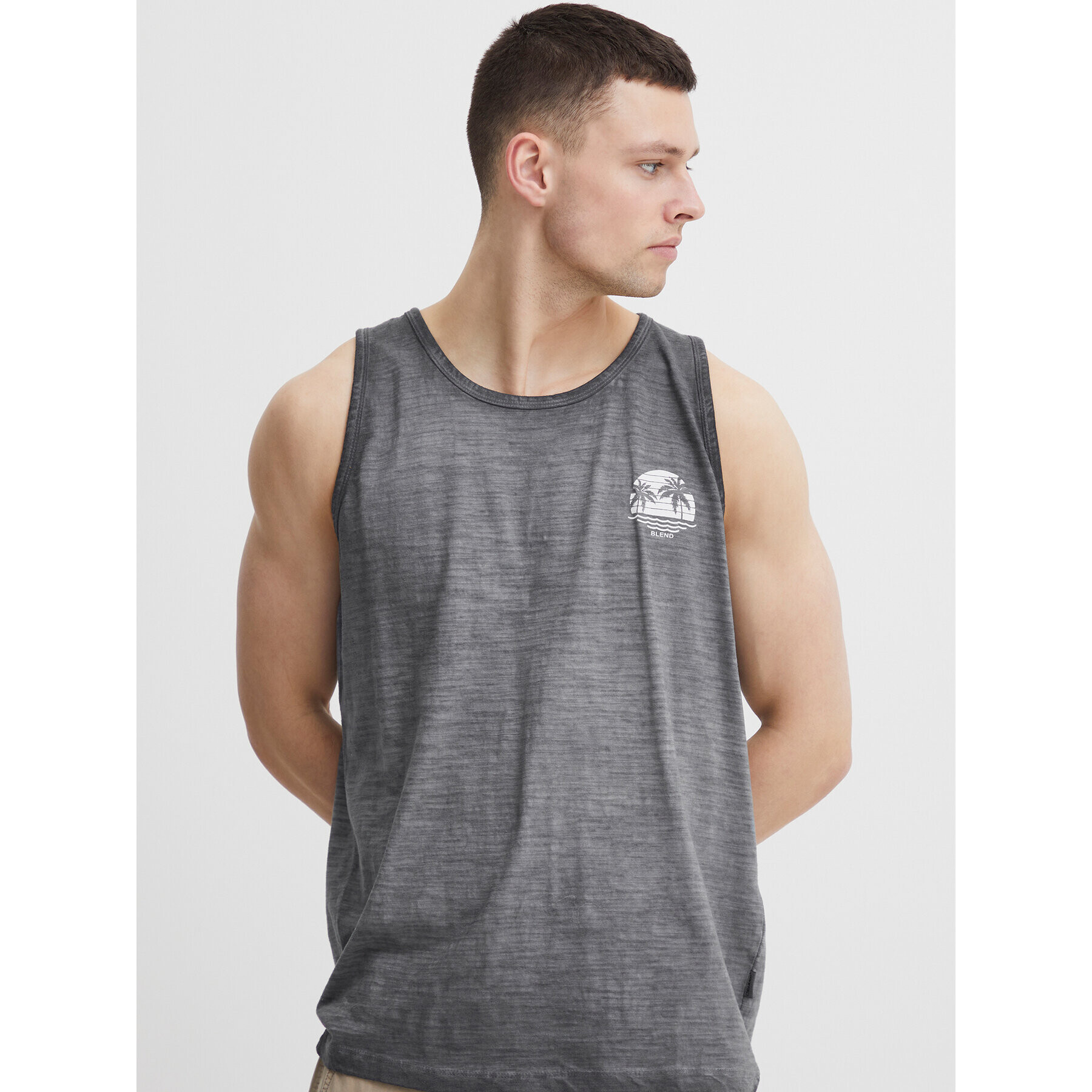 Blend Tank top 20715340 Šedá Regular Fit - Pepit.cz