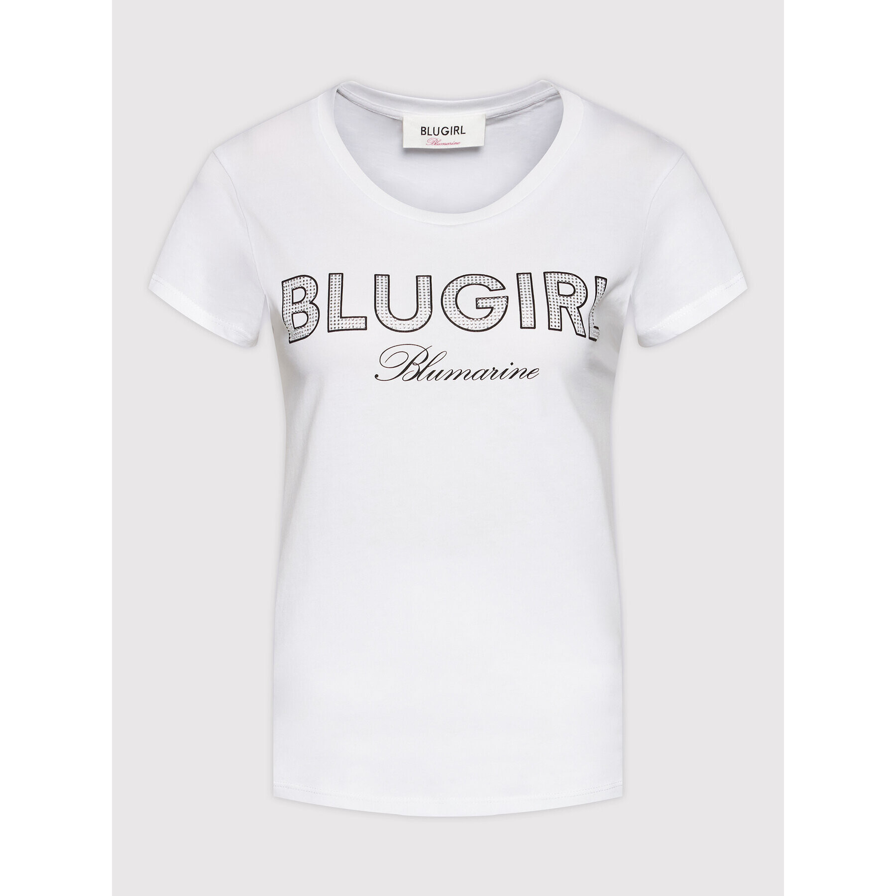 Blugirl Blumarine T-Shirt RA2258 J5972 Bílá Regular Fit - Pepit.cz