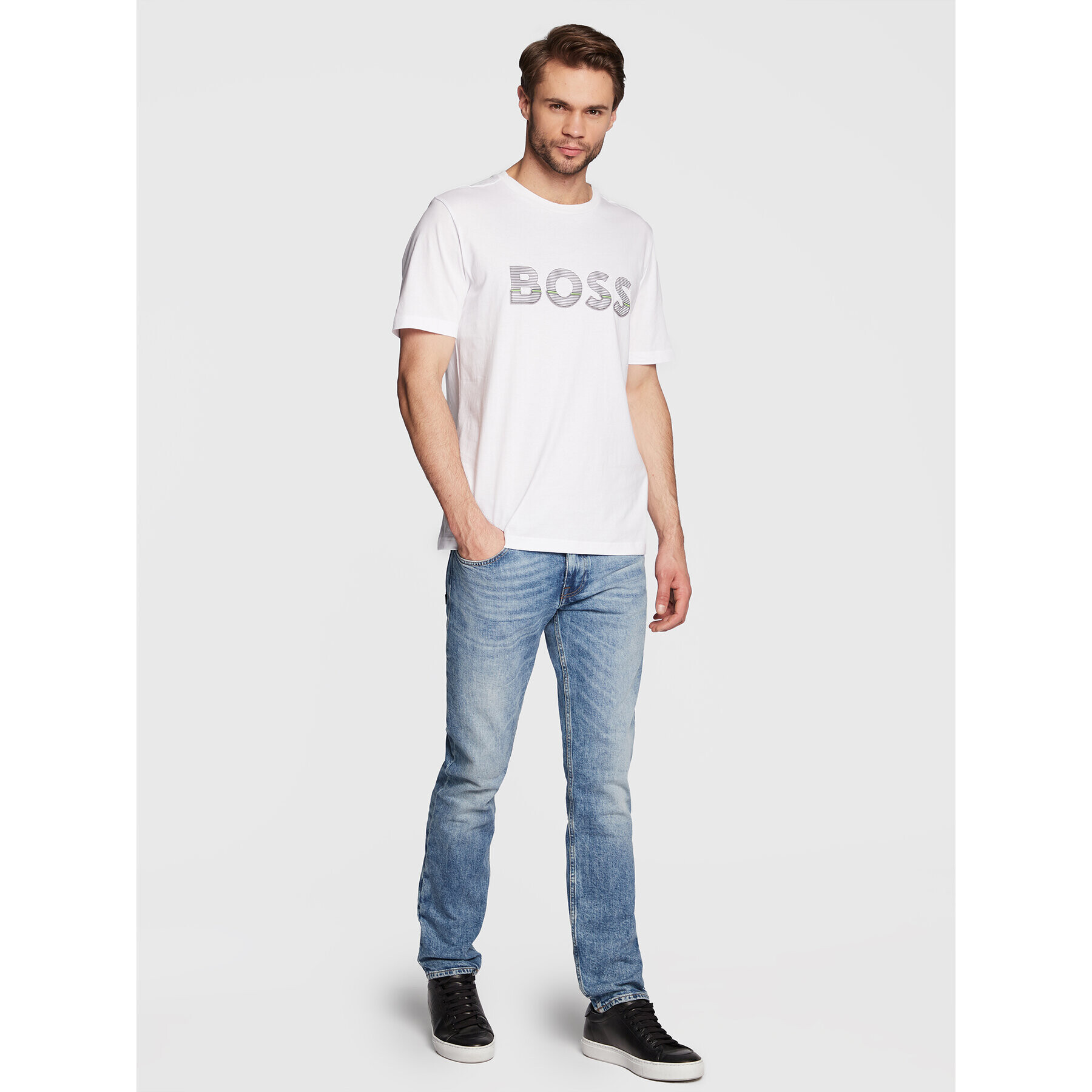 Boss 2-dílná sada T-shirts 50476379 Barevná Regular Fit - Pepit.cz