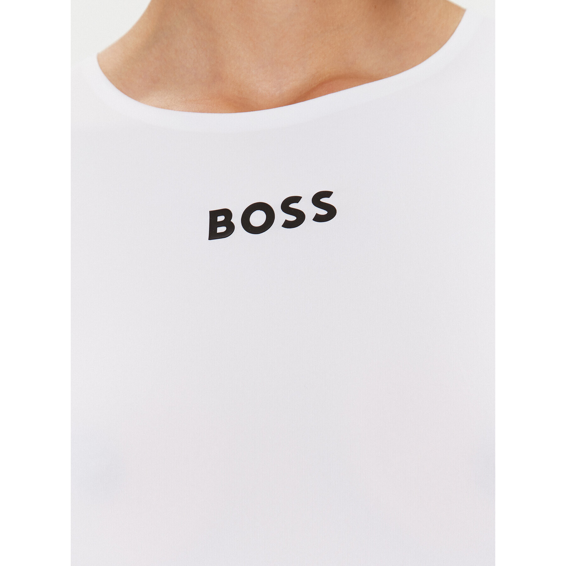 Boss Body Bodysuit Stmt 50497885 Bílá Skinny Fit - Pepit.cz