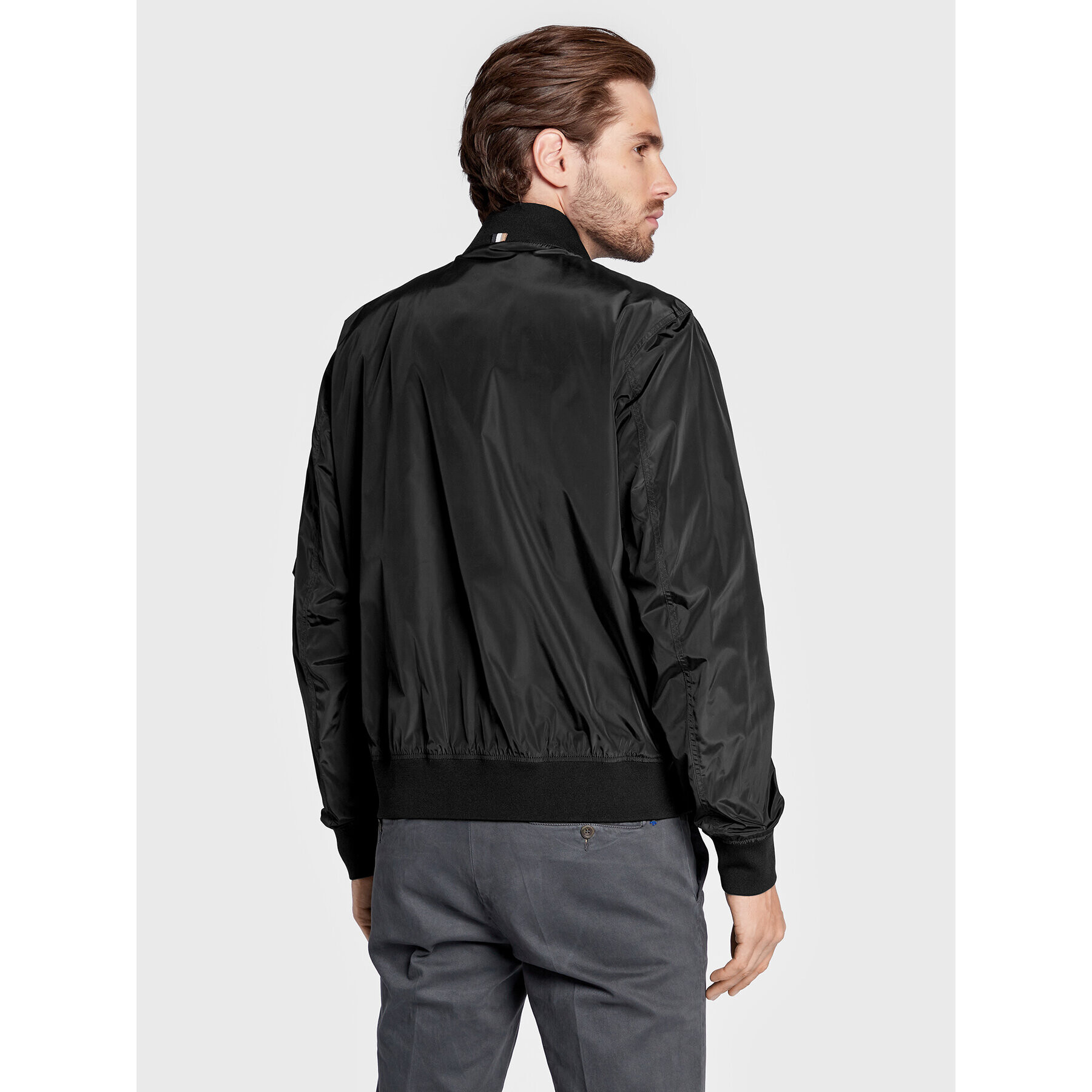 Boss Bunda bomber Costia1 50479241 Černá Regular Fit - Pepit.cz