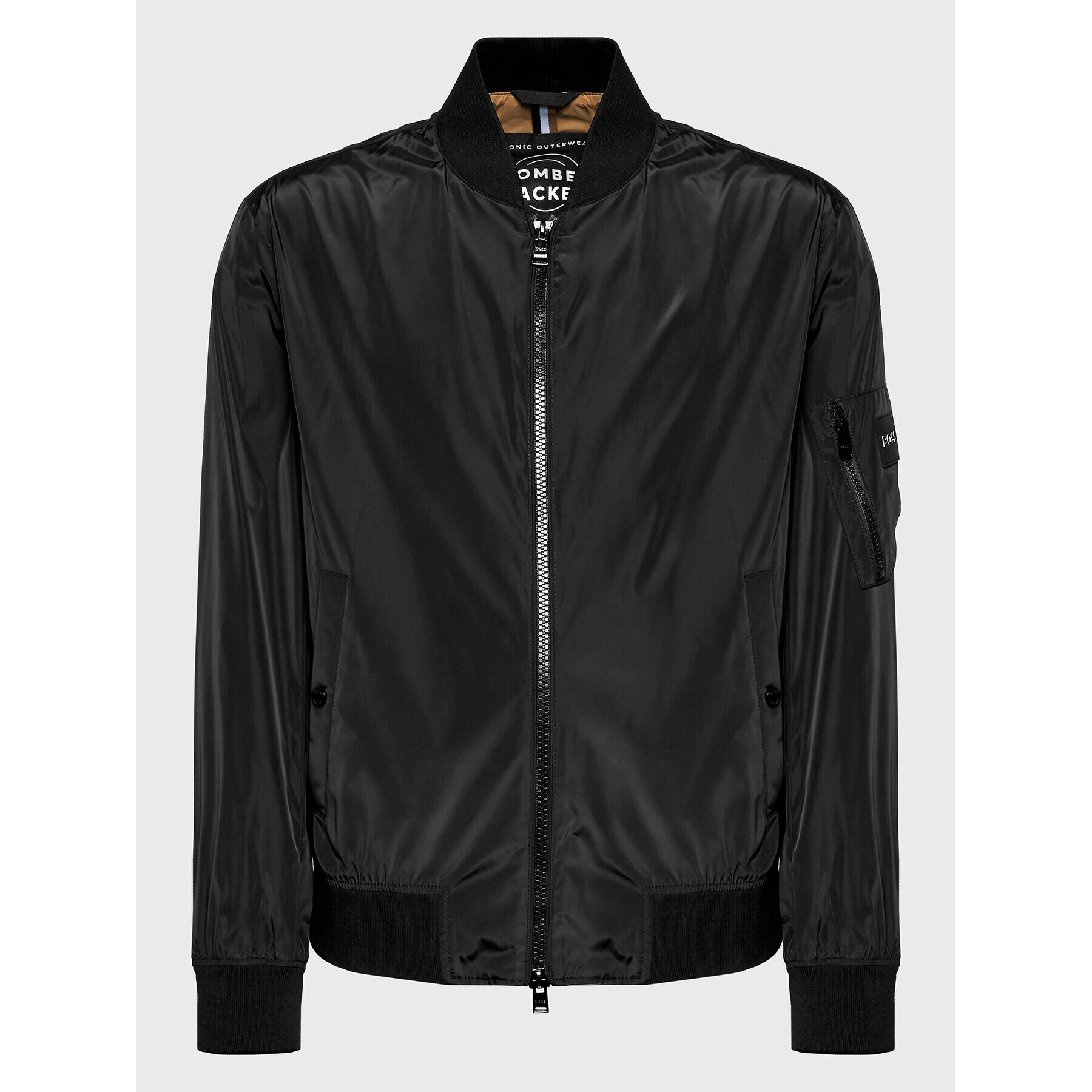 Boss Bunda bomber Costia1 50479241 Černá Regular Fit - Pepit.cz