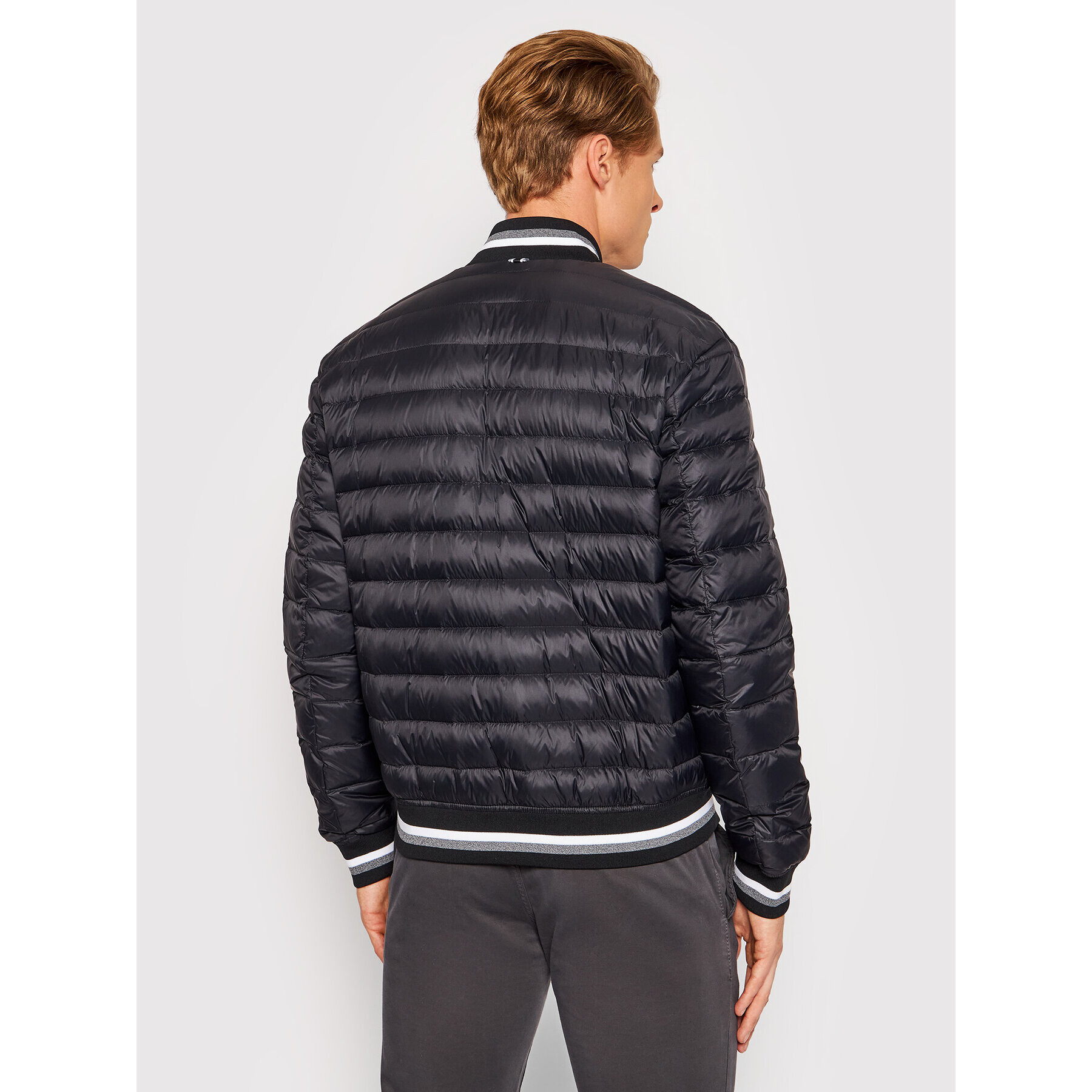 Boss Bunda bomber Danno 50454440 Černá Regular Fit - Pepit.cz