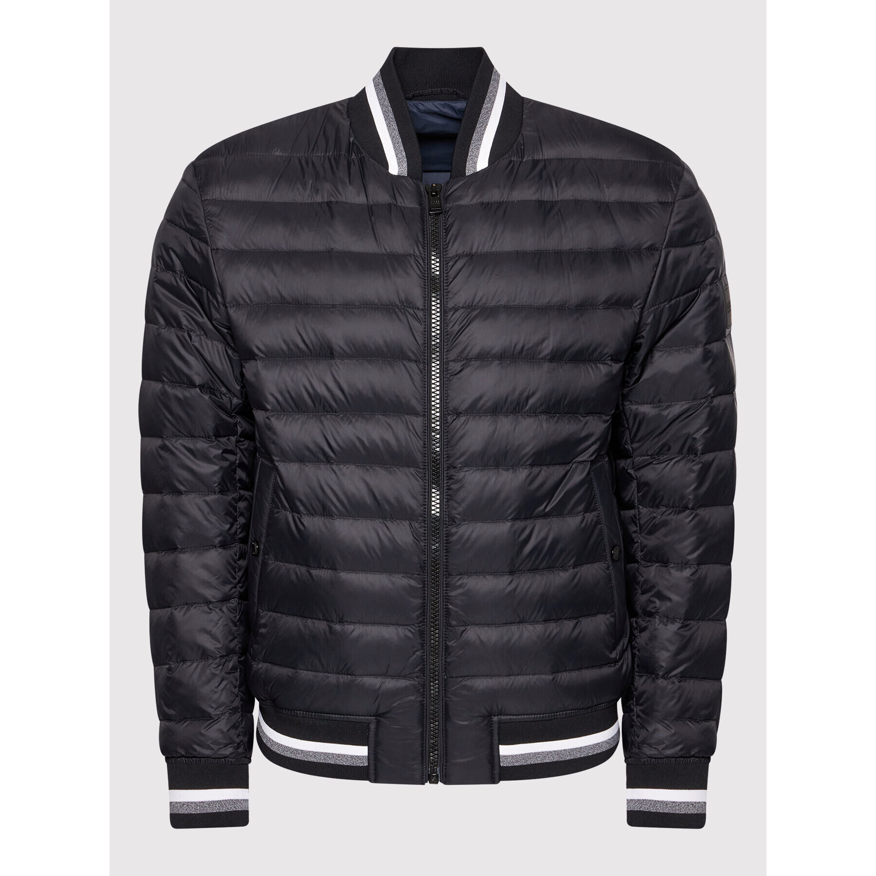 Boss Bunda bomber Danno 50454440 Černá Regular Fit - Pepit.cz