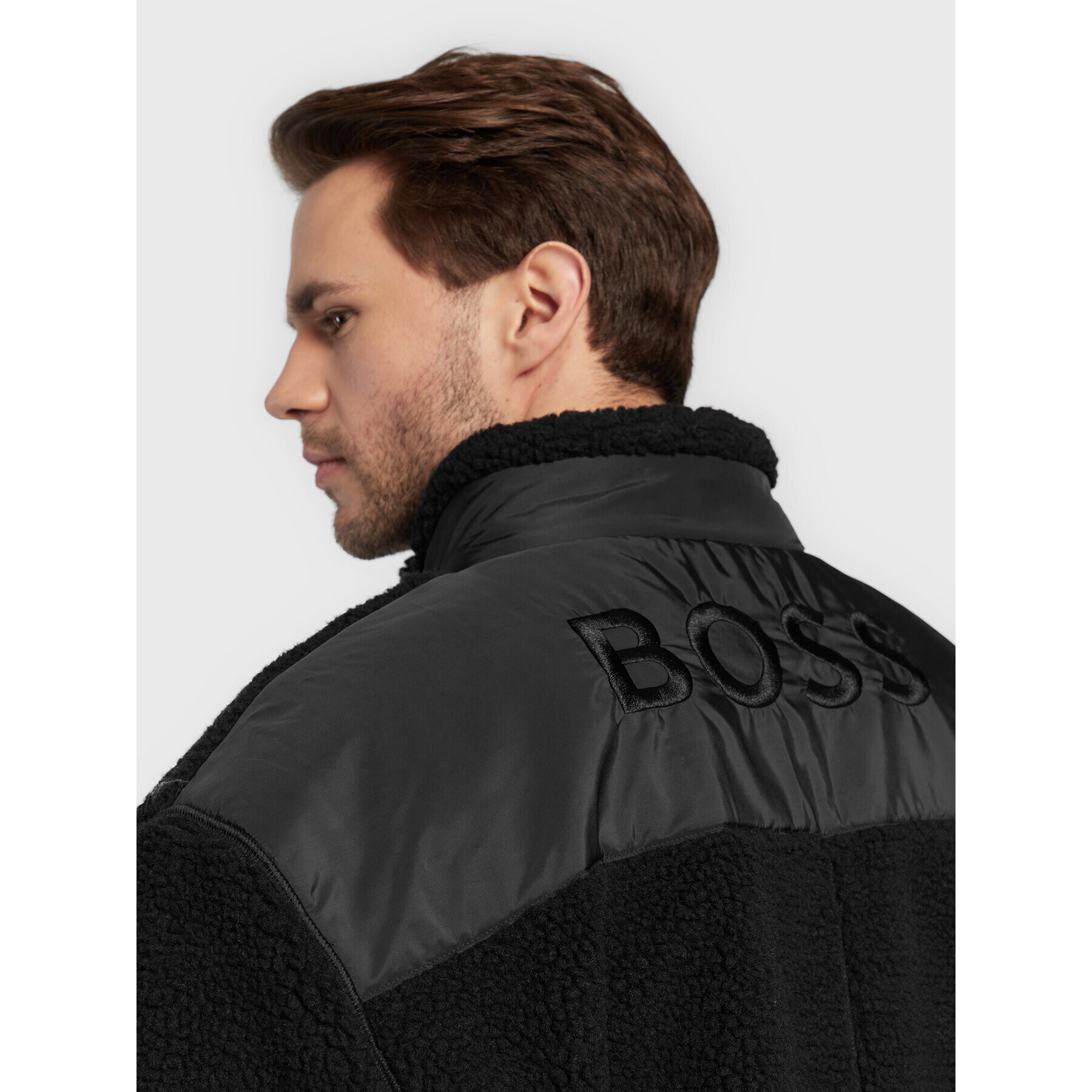 Boss Bunda pro přechodné období Seeger 101 50476781 Černá Regular Fit - Pepit.cz