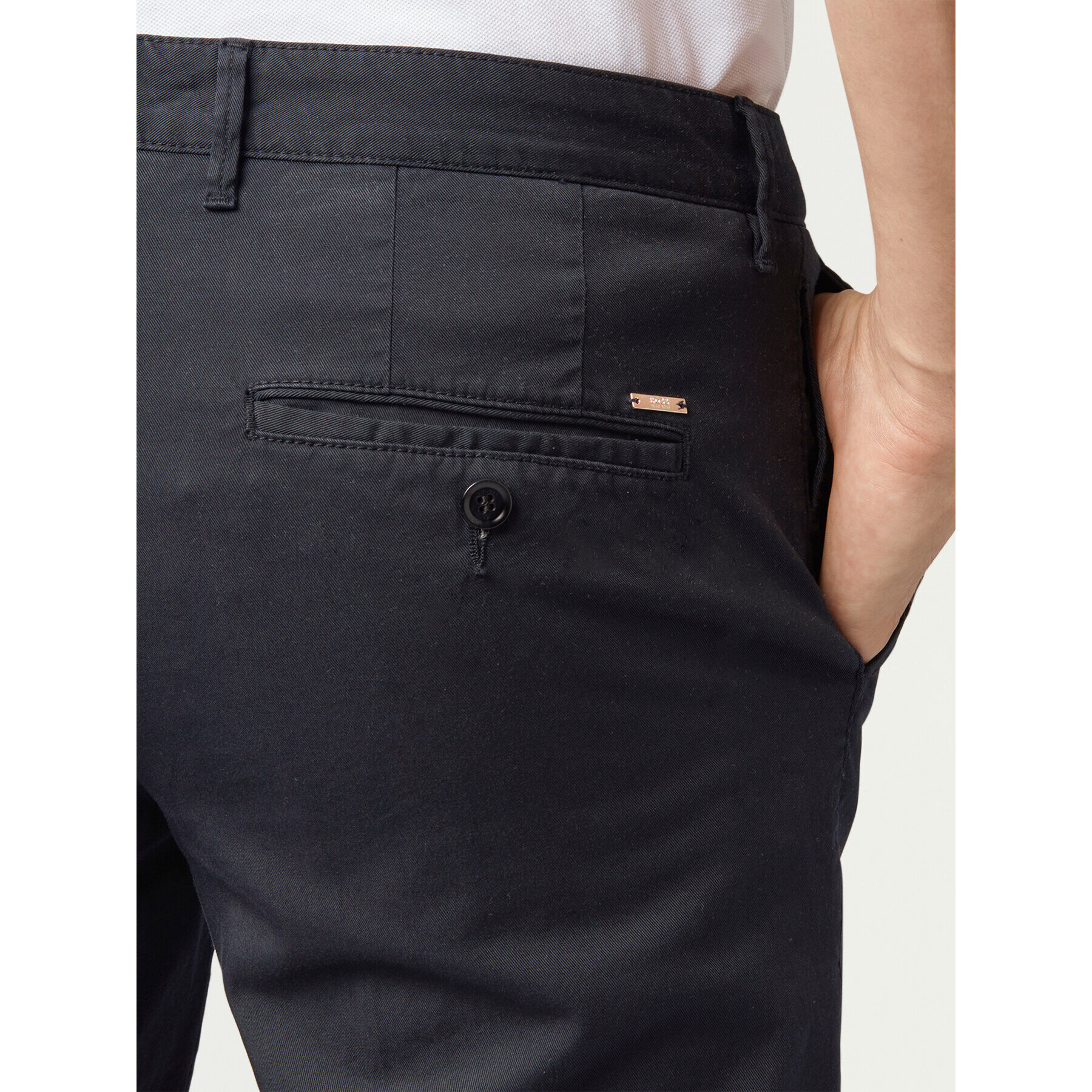 Boss Chino kalhoty Crigan3-D 50325944 Černá Regular Fit - Pepit.cz