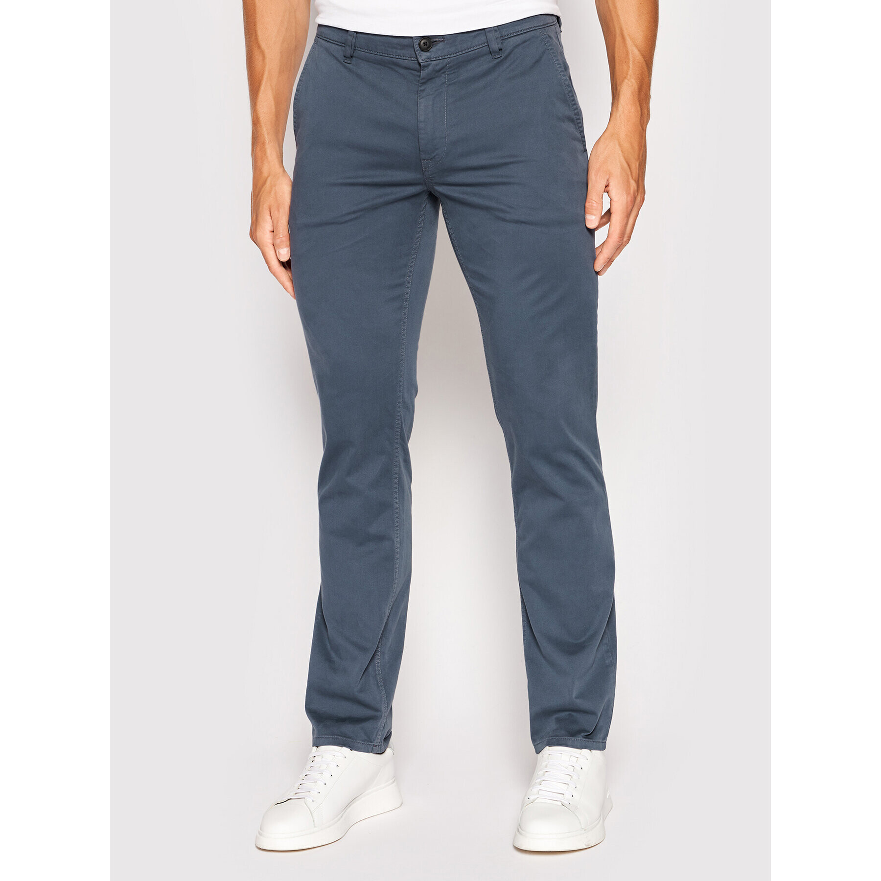 Boss Chino kalhoty Schino D 50470813 Šedá Slim Fit - Pepit.cz