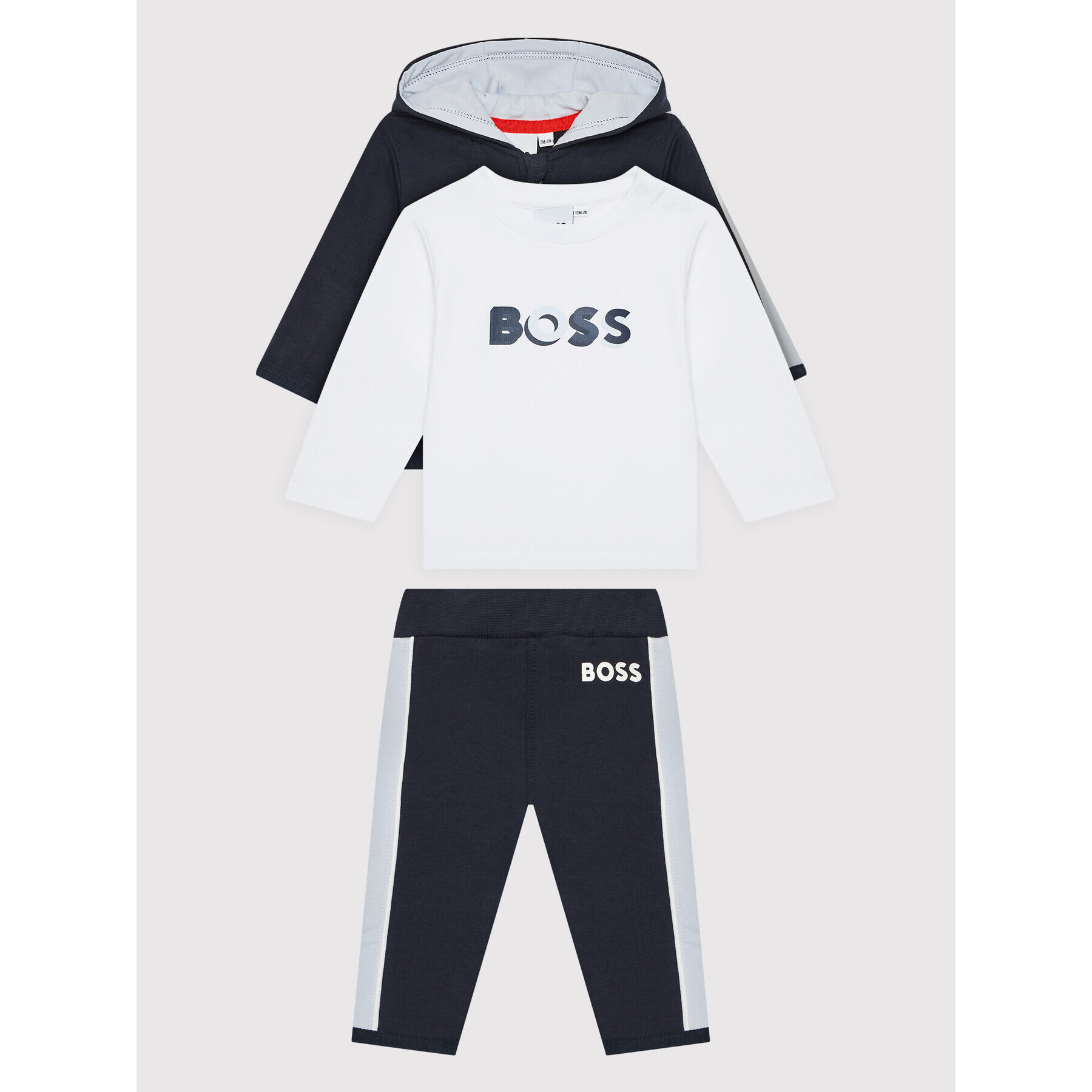 Boss Dětský komplet J98369 Tmavomodrá Regular Fit - Pepit.cz