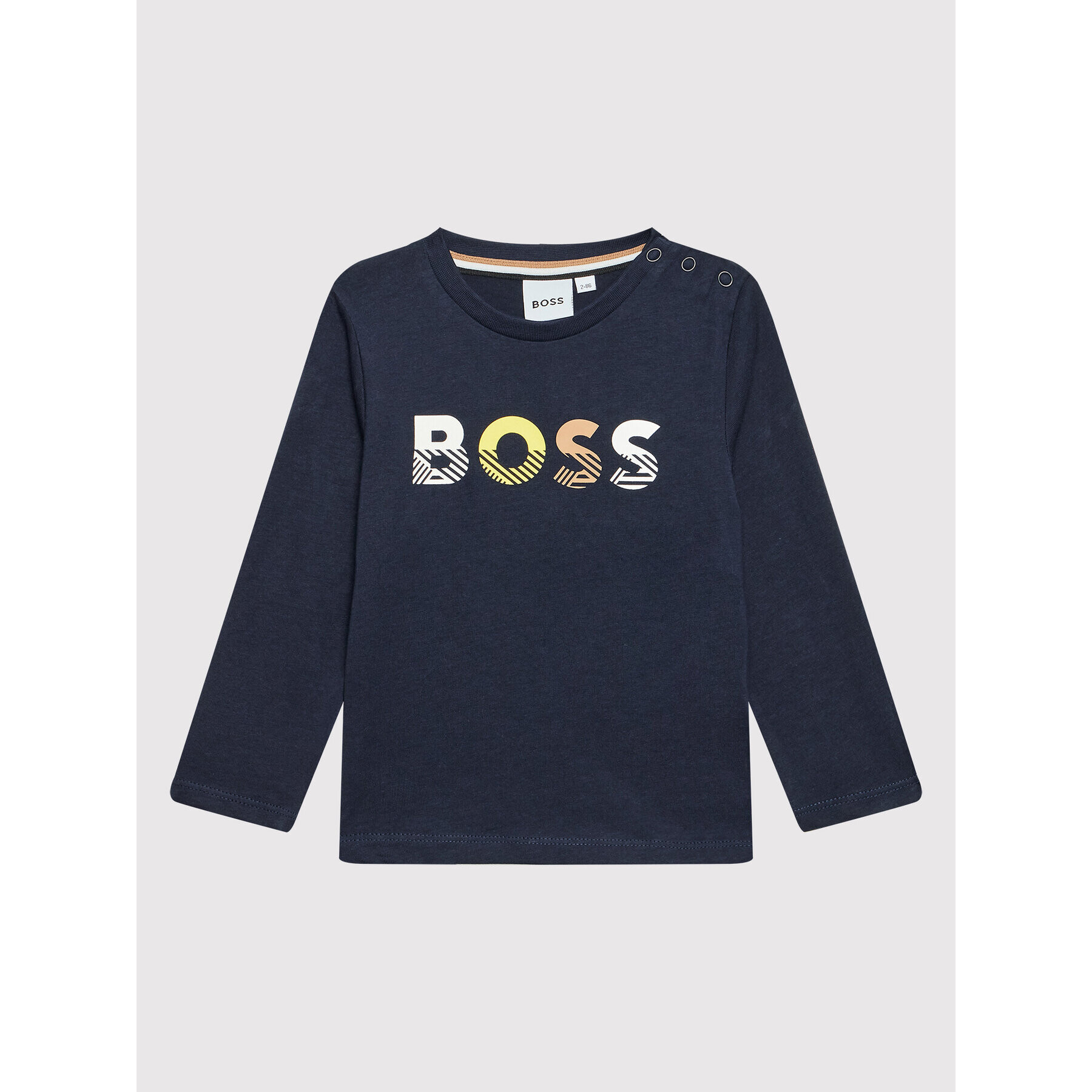 Boss Halenka J05946 S Tmavomodrá Regular Fit - Pepit.cz