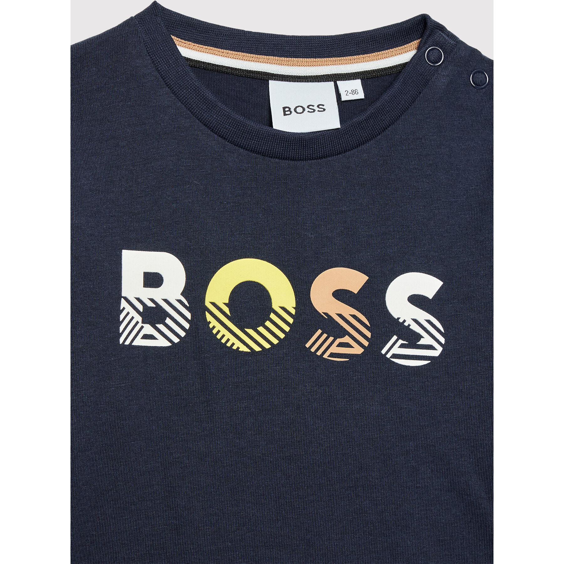 Boss Halenka J05946 S Tmavomodrá Regular Fit - Pepit.cz