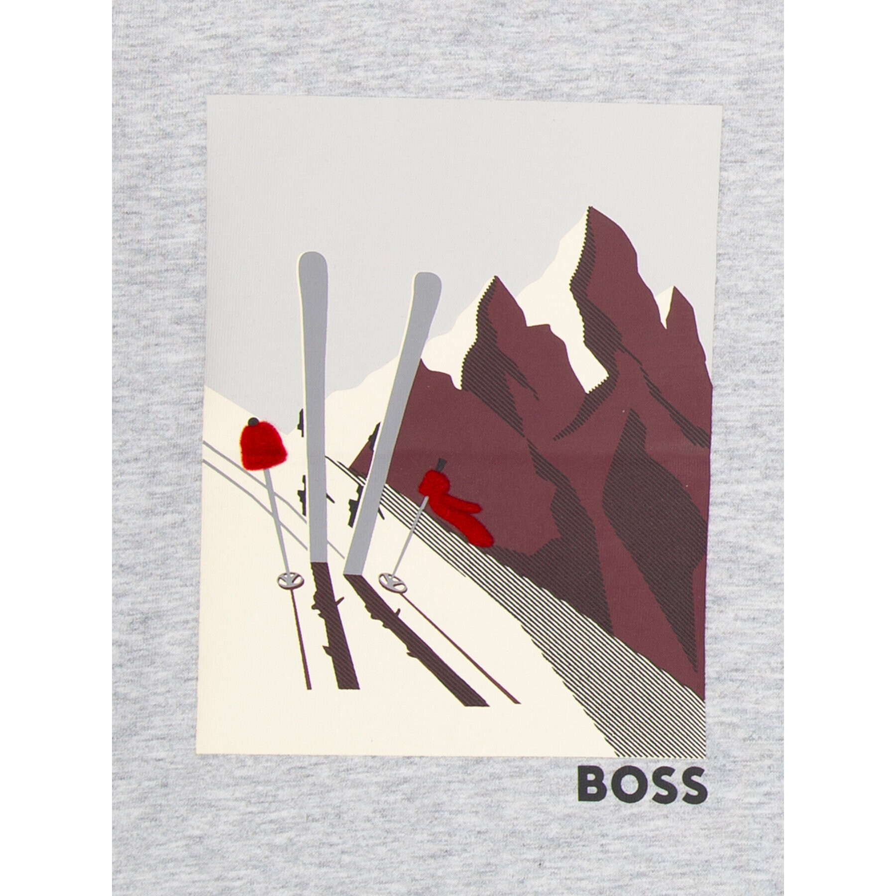 Boss Halenka J05951 M Šedá Regular Fit - Pepit.cz