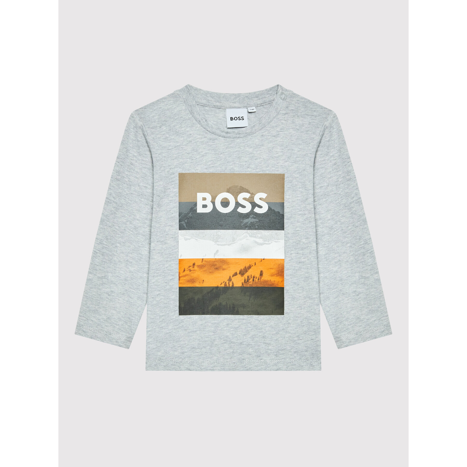 Boss Halenka J05952 M Šedá Regular Fit - Pepit.cz