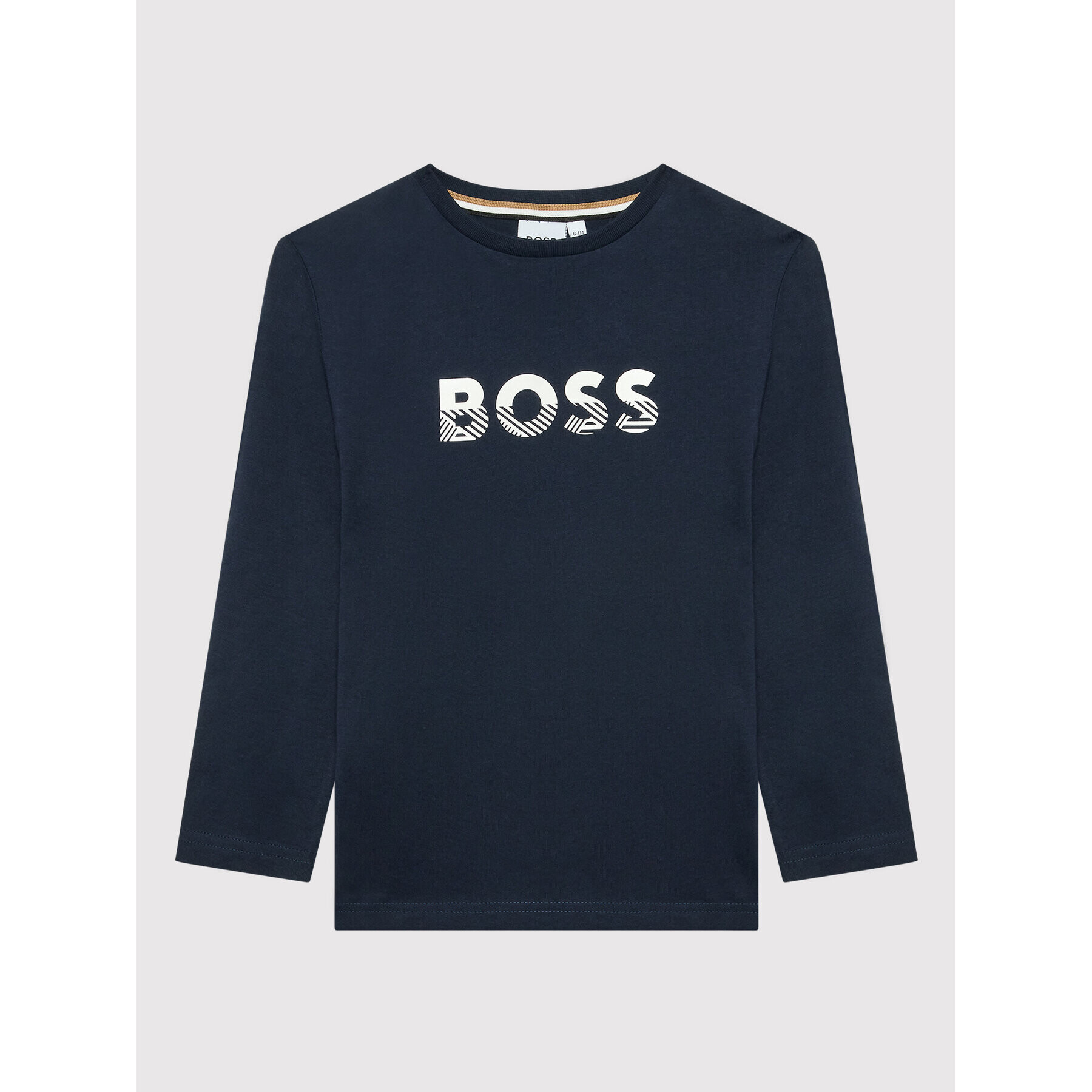 Boss Halenka J25M15 S Tmavomodrá Regular Fit - Pepit.cz