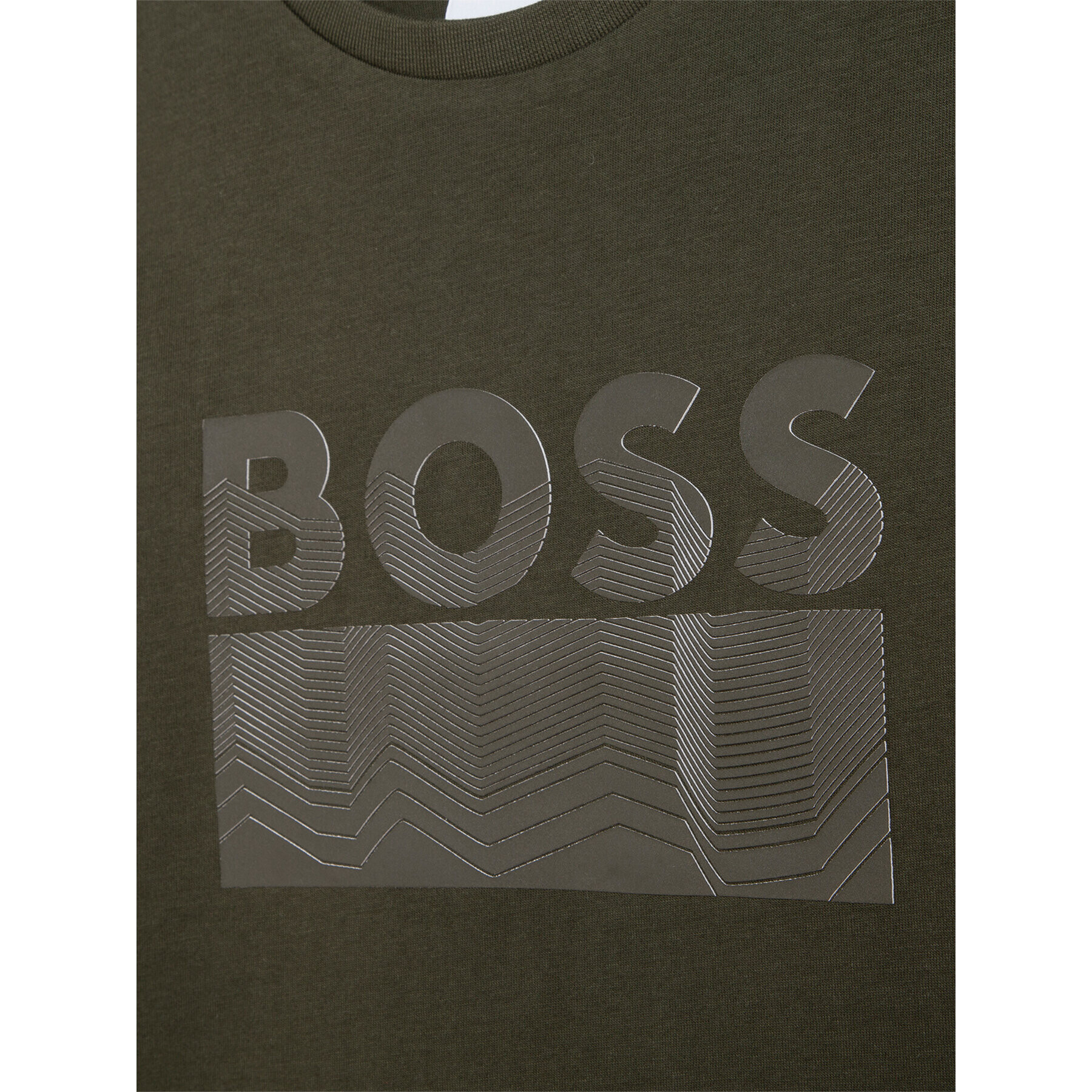 Boss Halenka J25M16 M Zelená Regular Fit - Pepit.cz