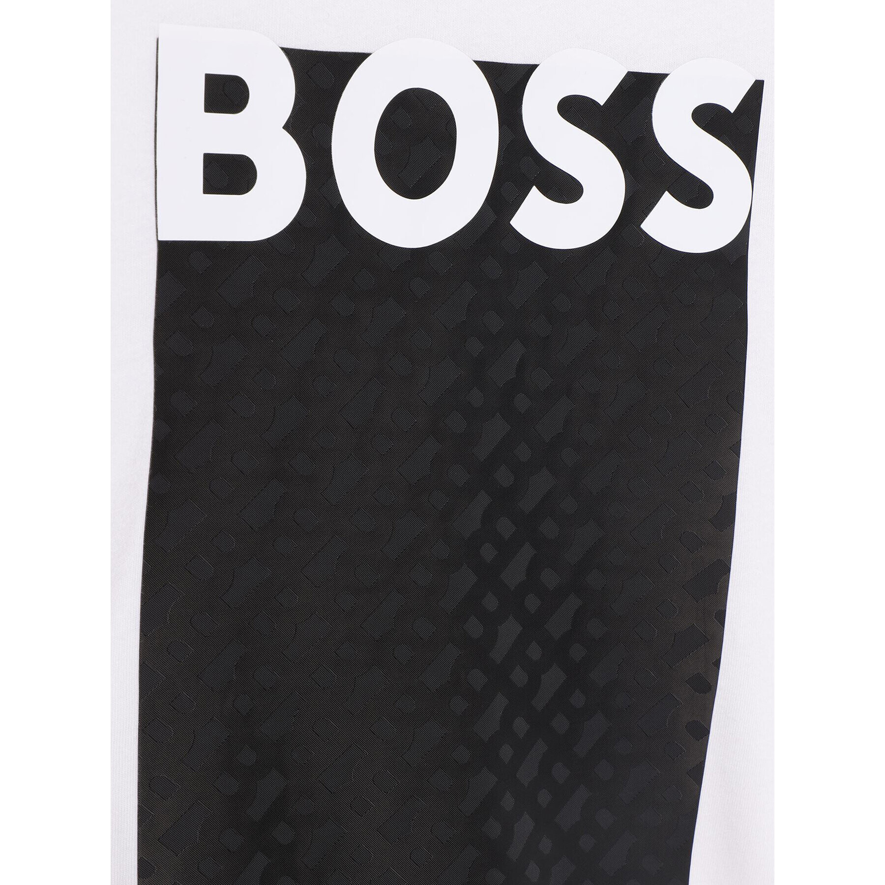 Boss Halenka J25O75 S Bílá Loose Fit - Pepit.cz