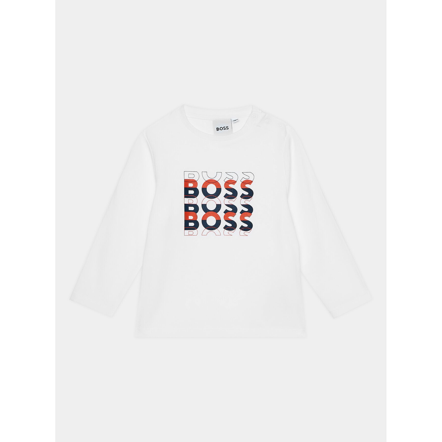 Boss Halenka J95362 Bílá Regular Fit - Pepit.cz