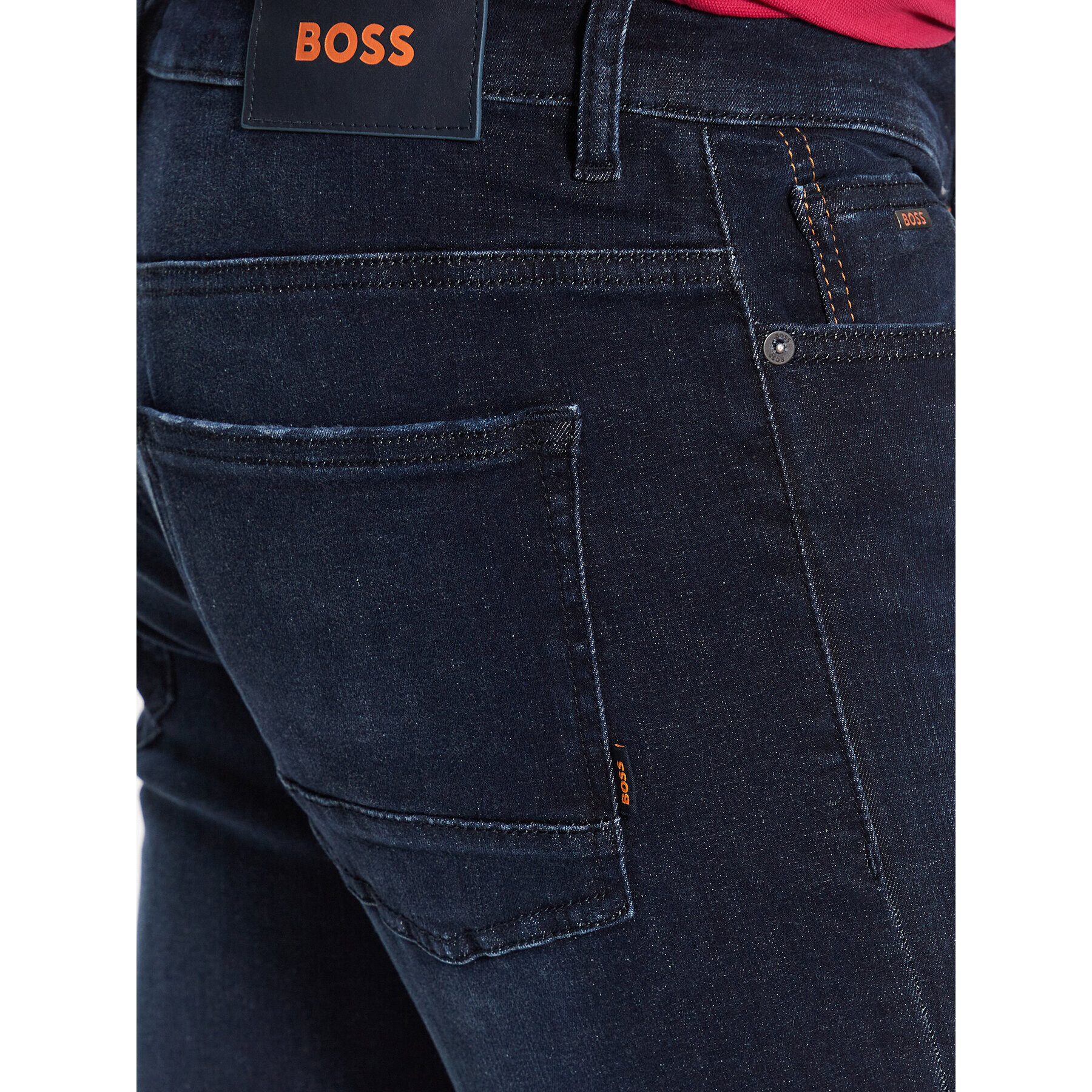 Boss Jeansy 50484239 Tmavomodrá Slim Fit - Pepit.cz