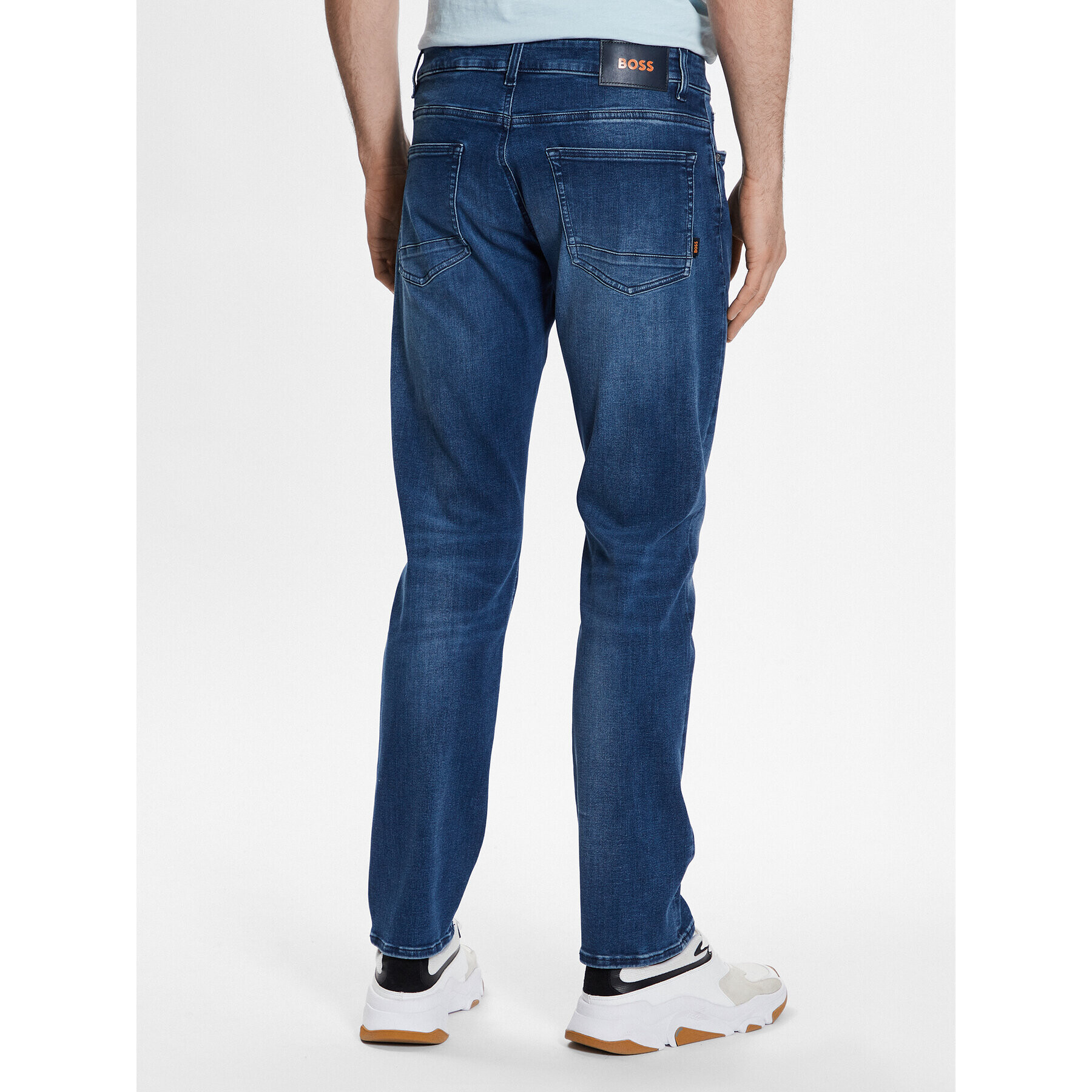 Boss Jeansy 50484271 Modrá Slim Fit - Pepit.cz