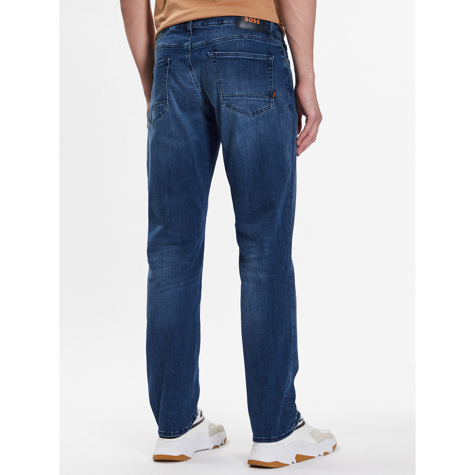 Boss Jeansy 50484992 Modrá Regular Fit - Pepit.cz