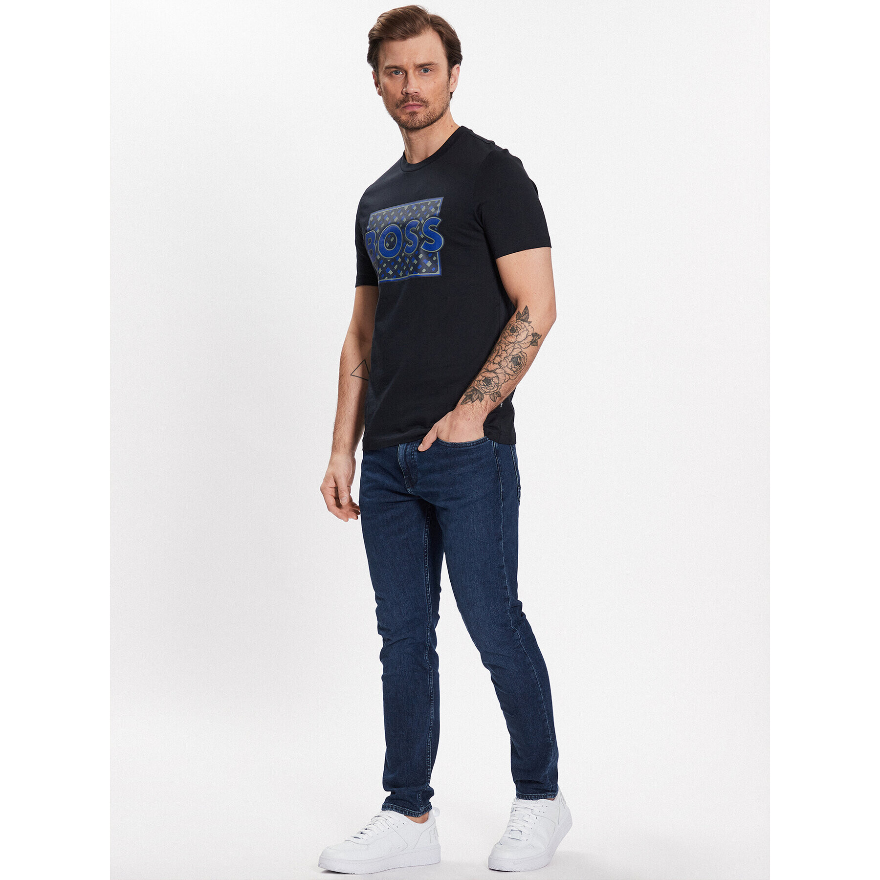 Boss Jeansy 50488326 Modrá Slim Fit - Pepit.cz