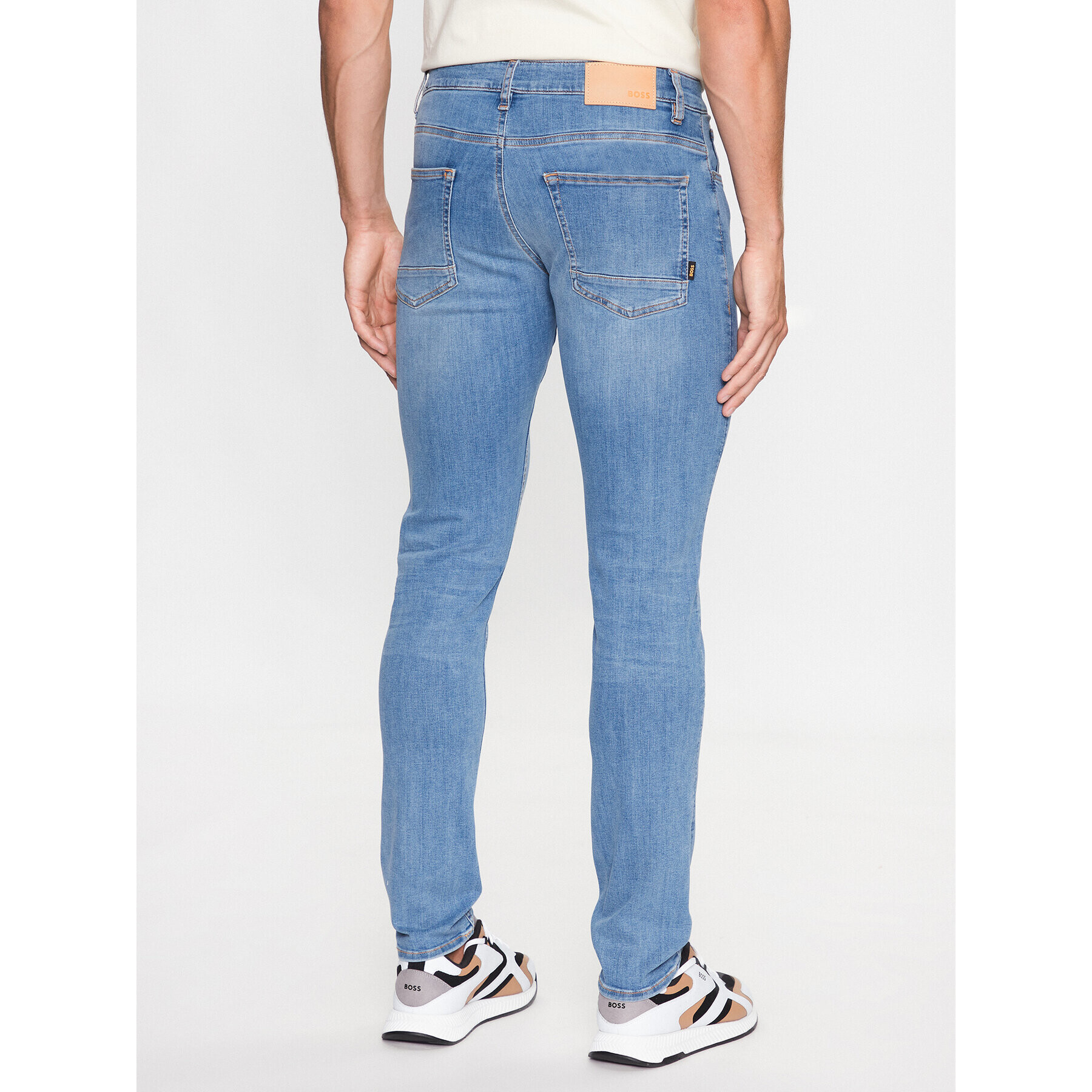 Boss Jeansy 50488327 Modrá Slim Fit - Pepit.cz