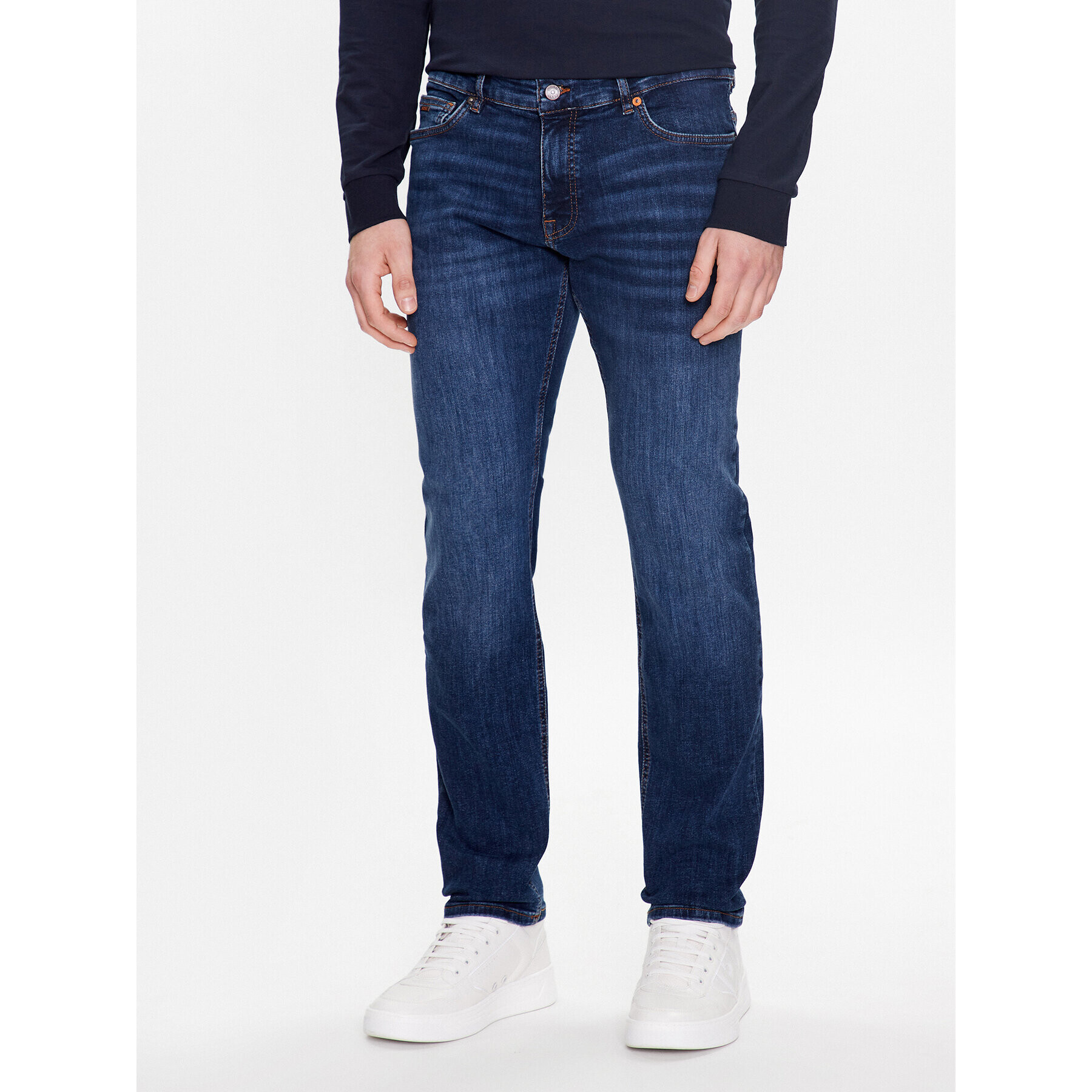 Boss Jeansy 50488387 Modrá Slim Fit - Pepit.cz