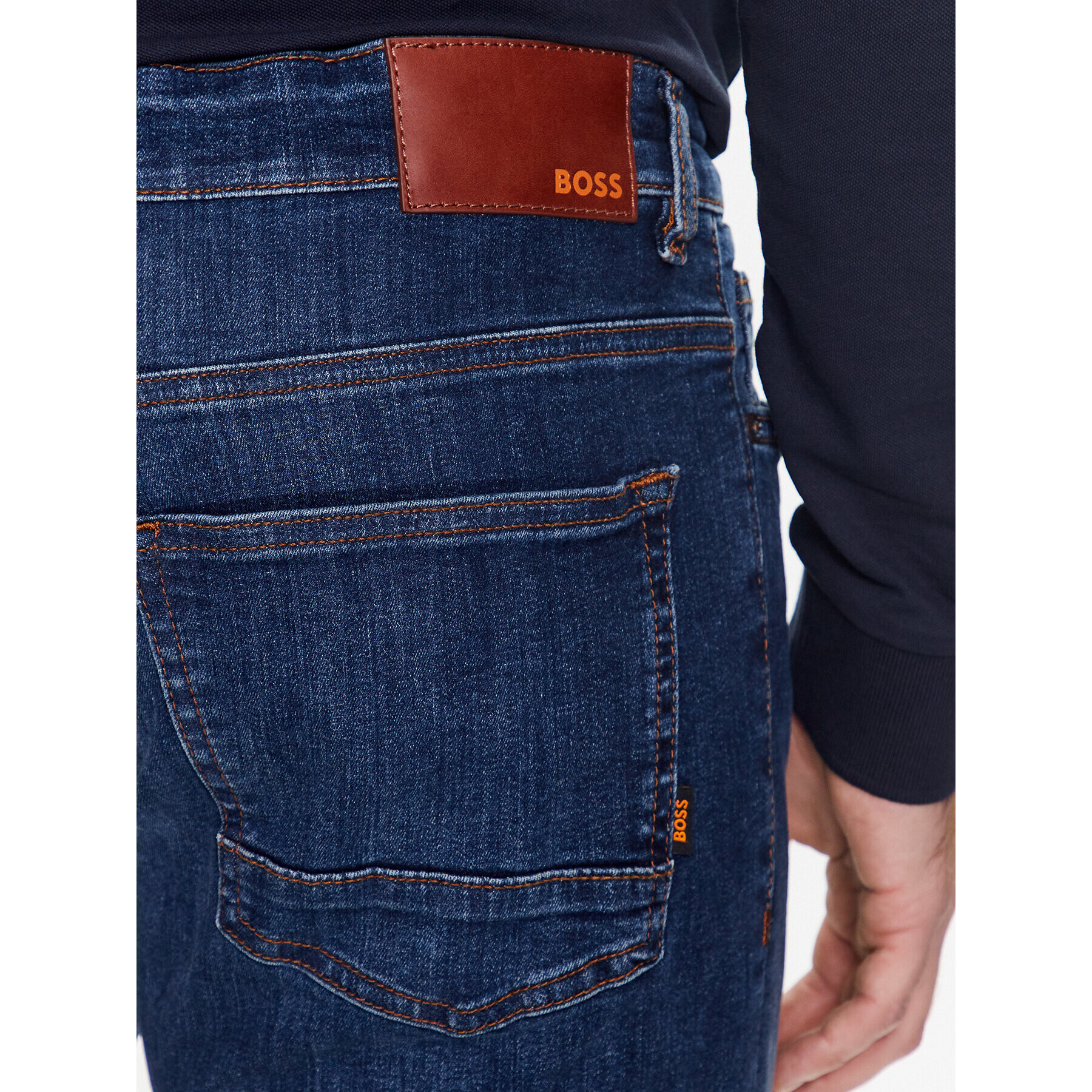 Boss Jeansy 50488387 Modrá Slim Fit - Pepit.cz