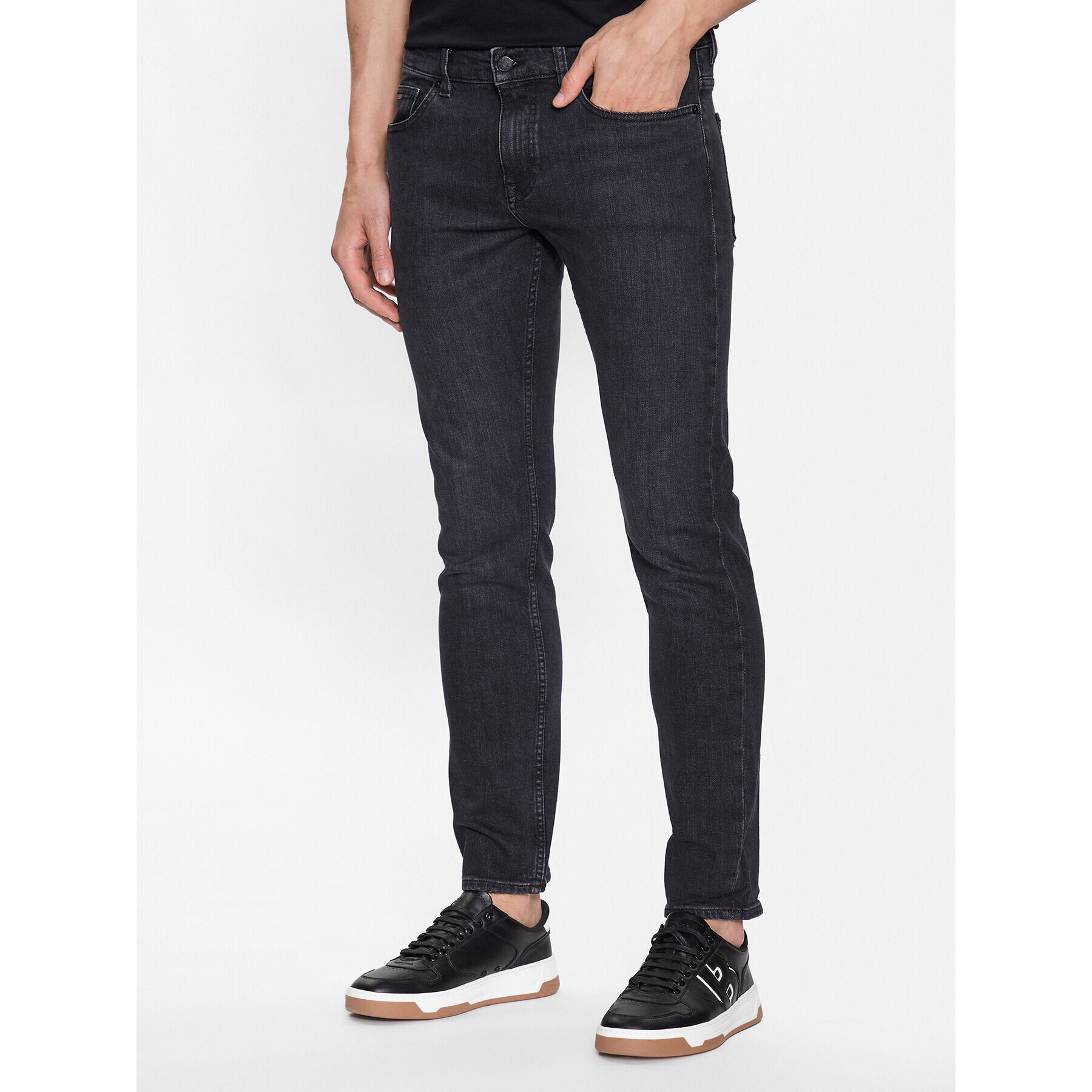 Boss Jeansy 50488392 Šedá Slim Fit - Pepit.cz