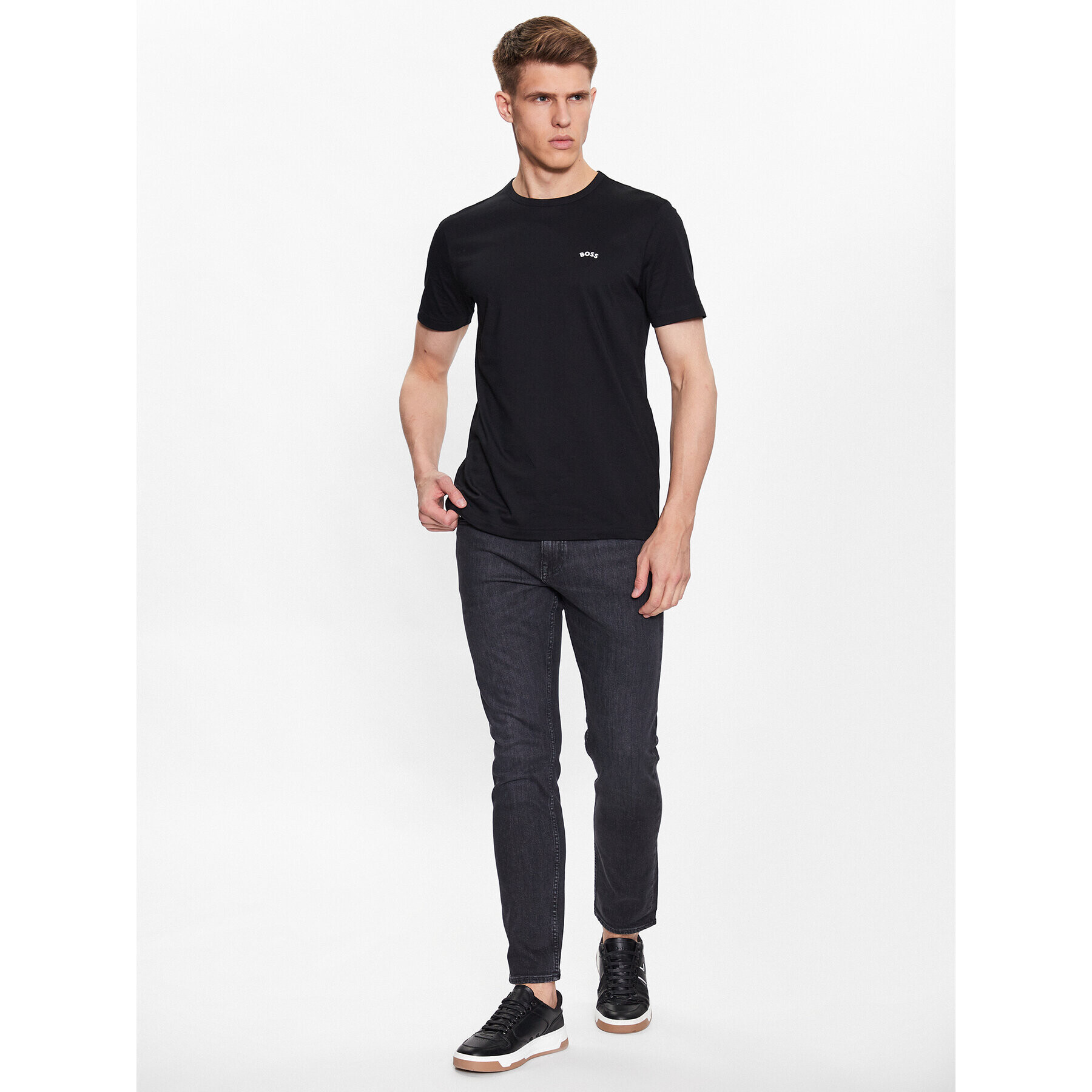 Boss Jeansy 50488392 Šedá Slim Fit - Pepit.cz