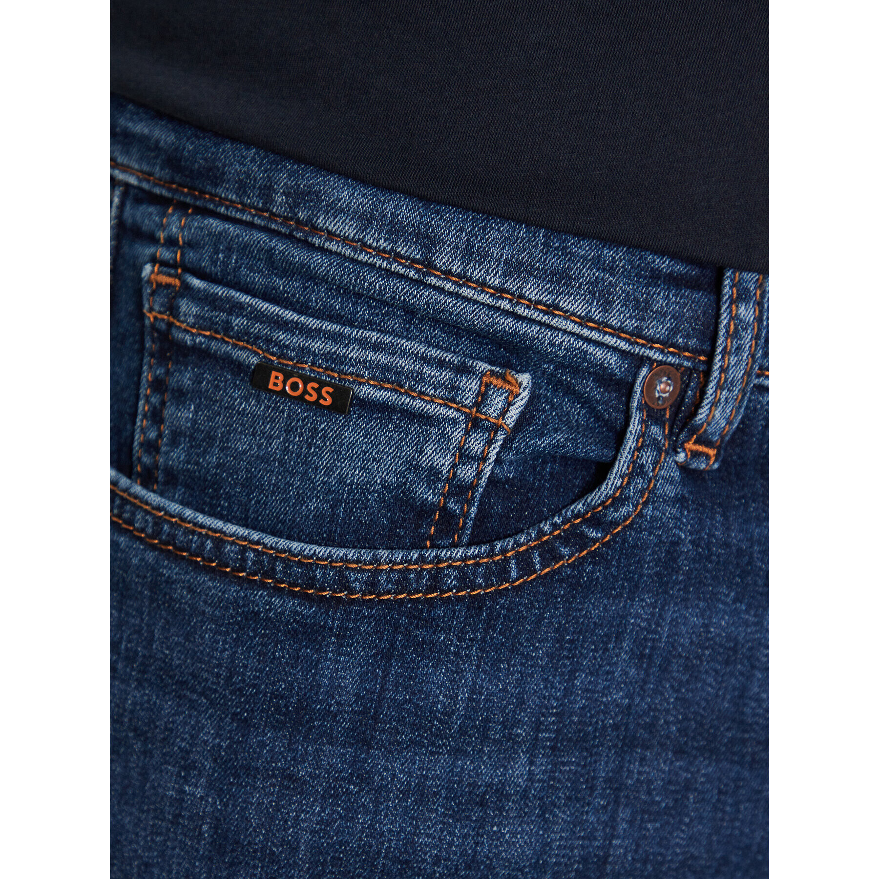 Boss Jeansy 50488417 Modrá Regular Fit - Pepit.cz