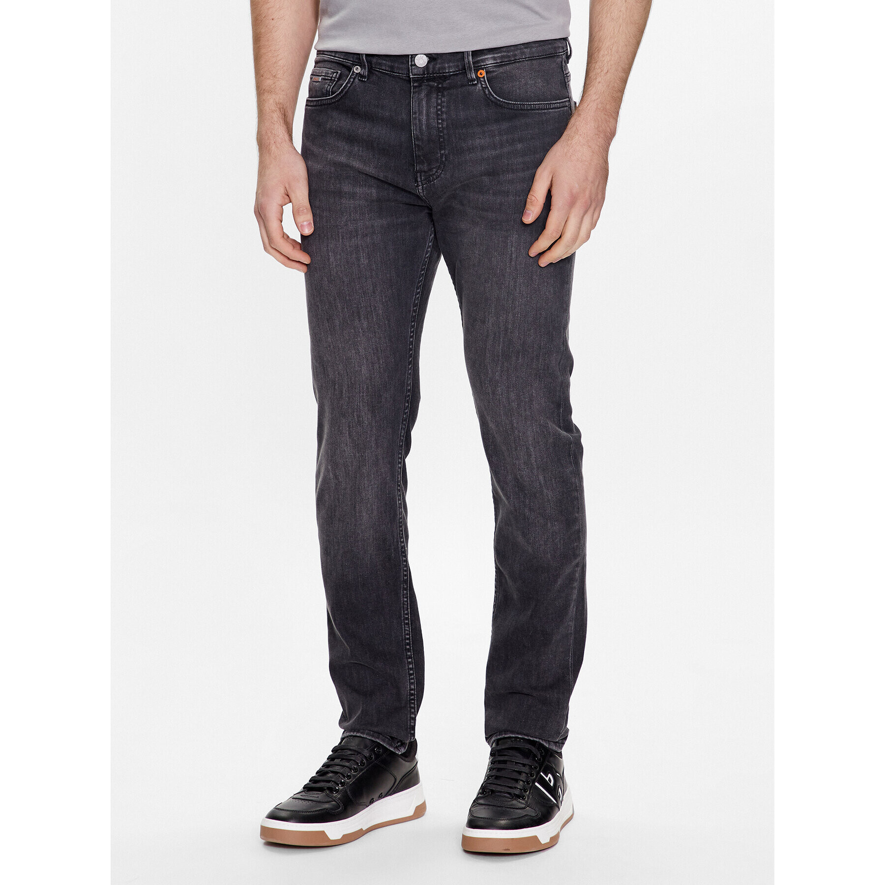 Boss Jeansy 50488431 Šedá Slim Fit - Pepit.cz