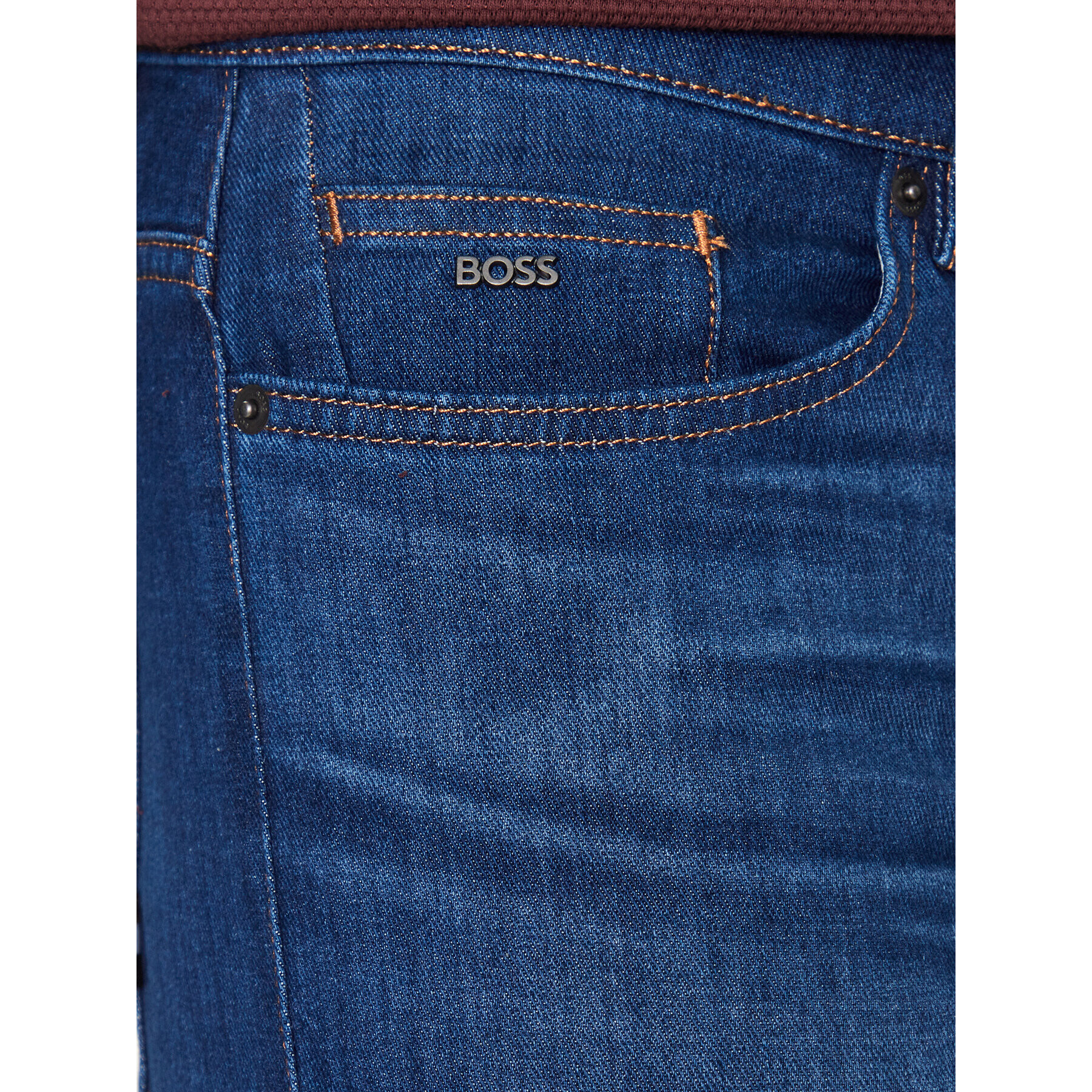 Boss Jeansy Delaware3-1 50488478 Tmavomodrá Slim Fit - Pepit.cz