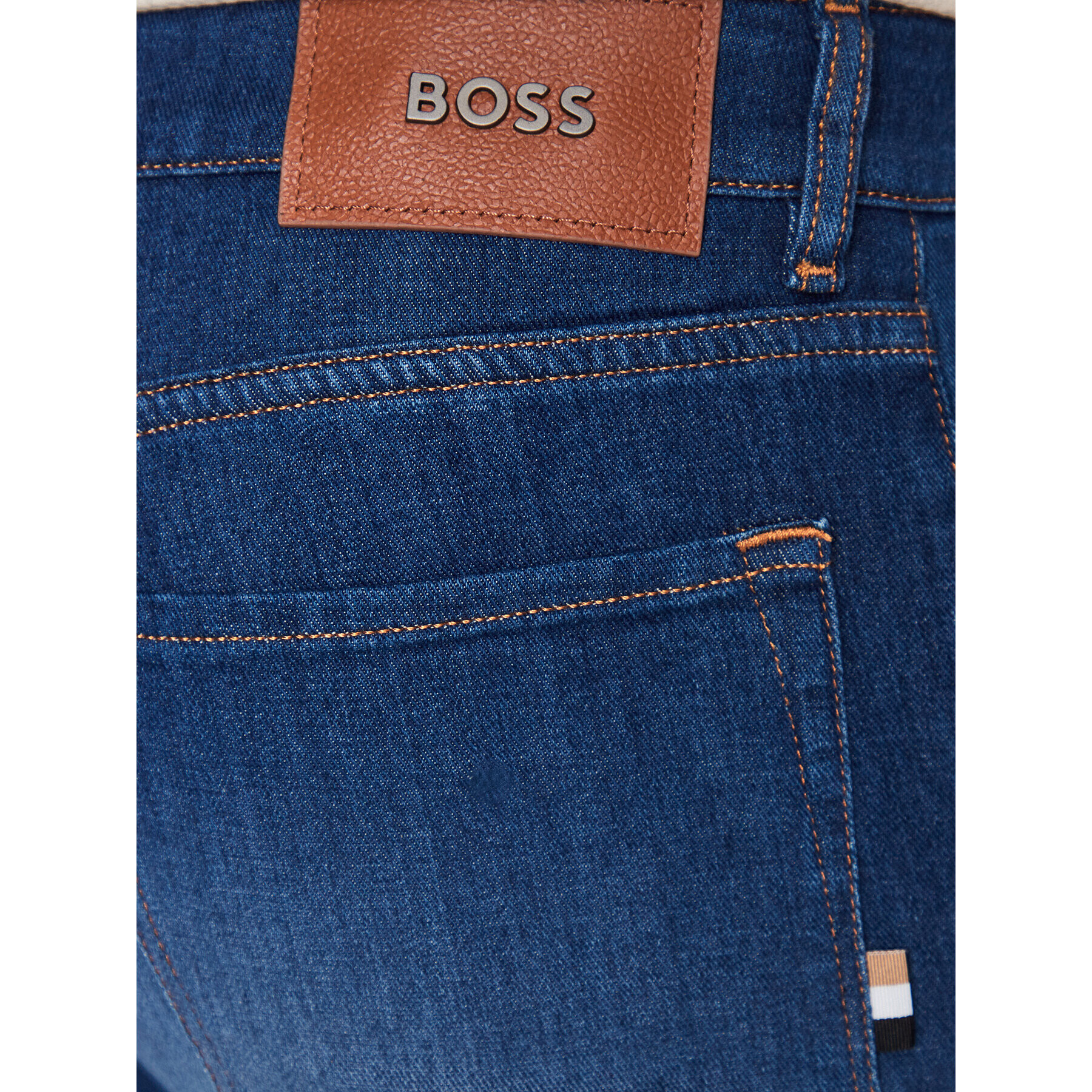 Boss Jeansy Maine3 50488524 Tmavomodrá Regular Fit - Pepit.cz