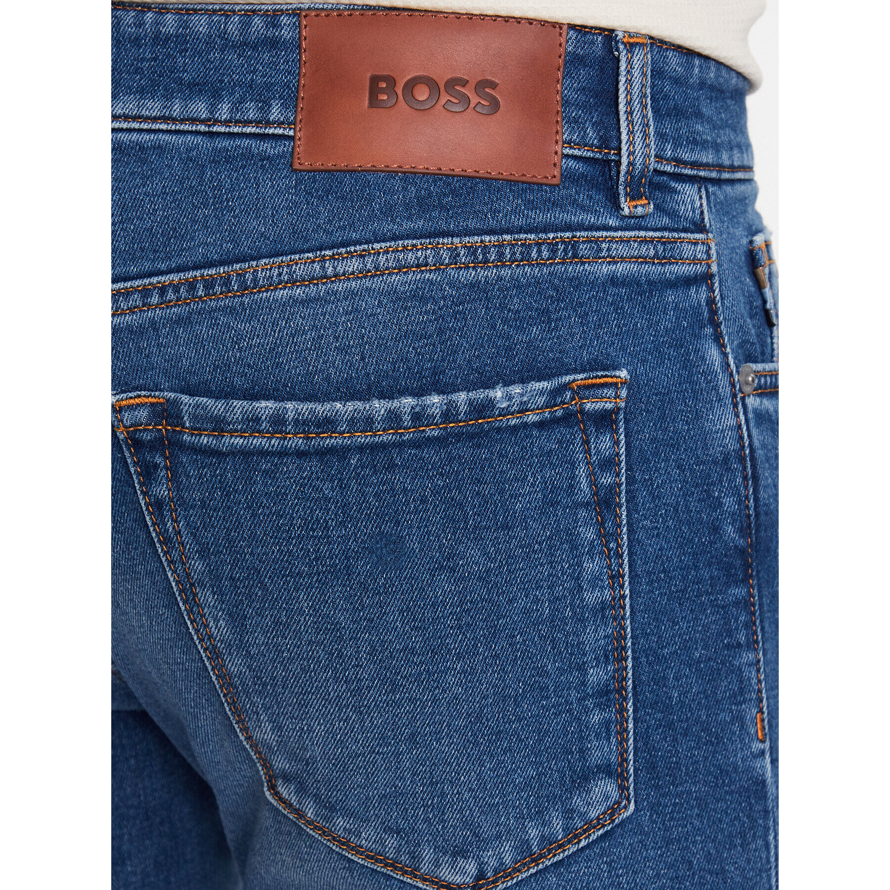 Boss Jeansy 50488587 Modrá Regular Fit - Pepit.cz