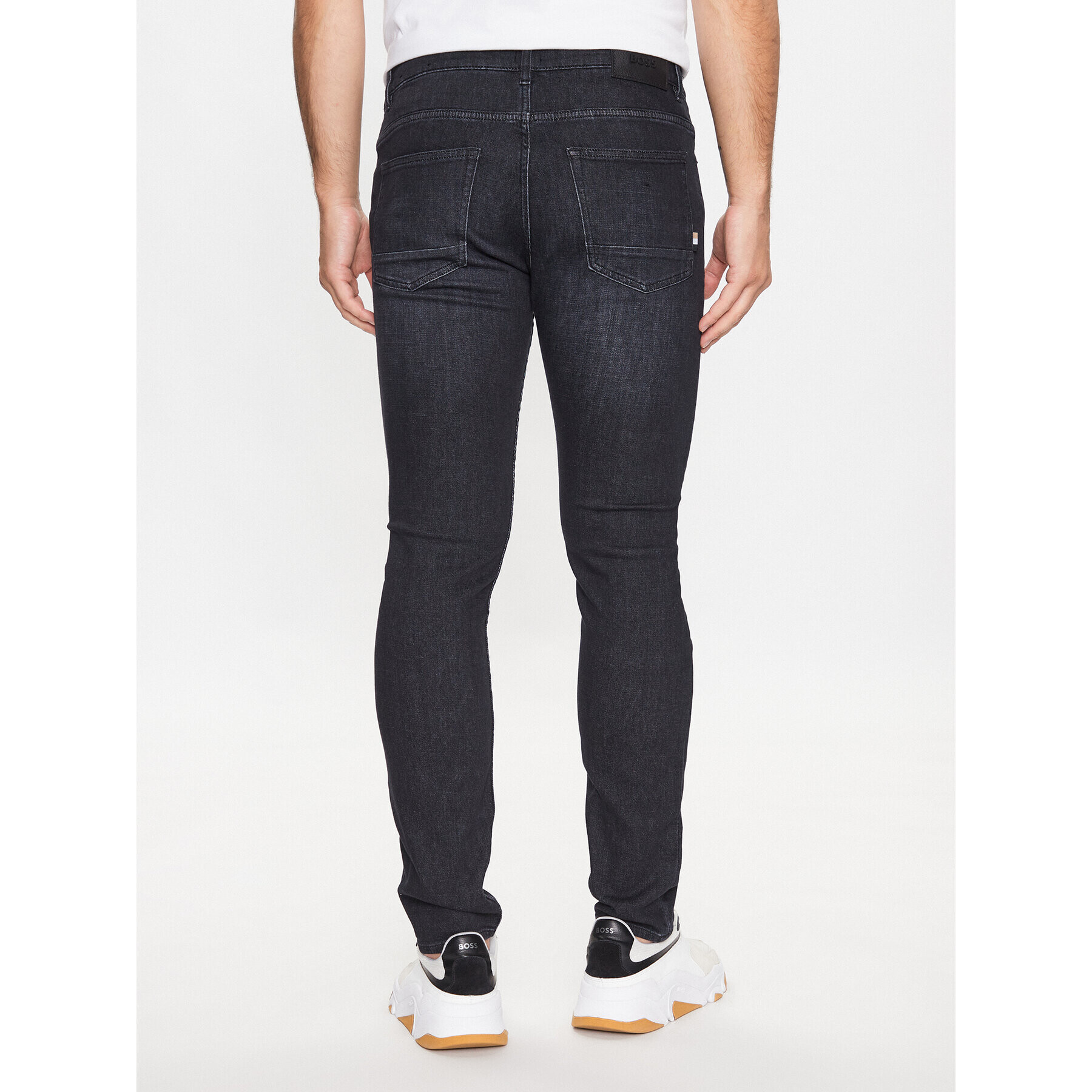 Boss Jeansy 50490099 Šedá Slim Fit - Pepit.cz