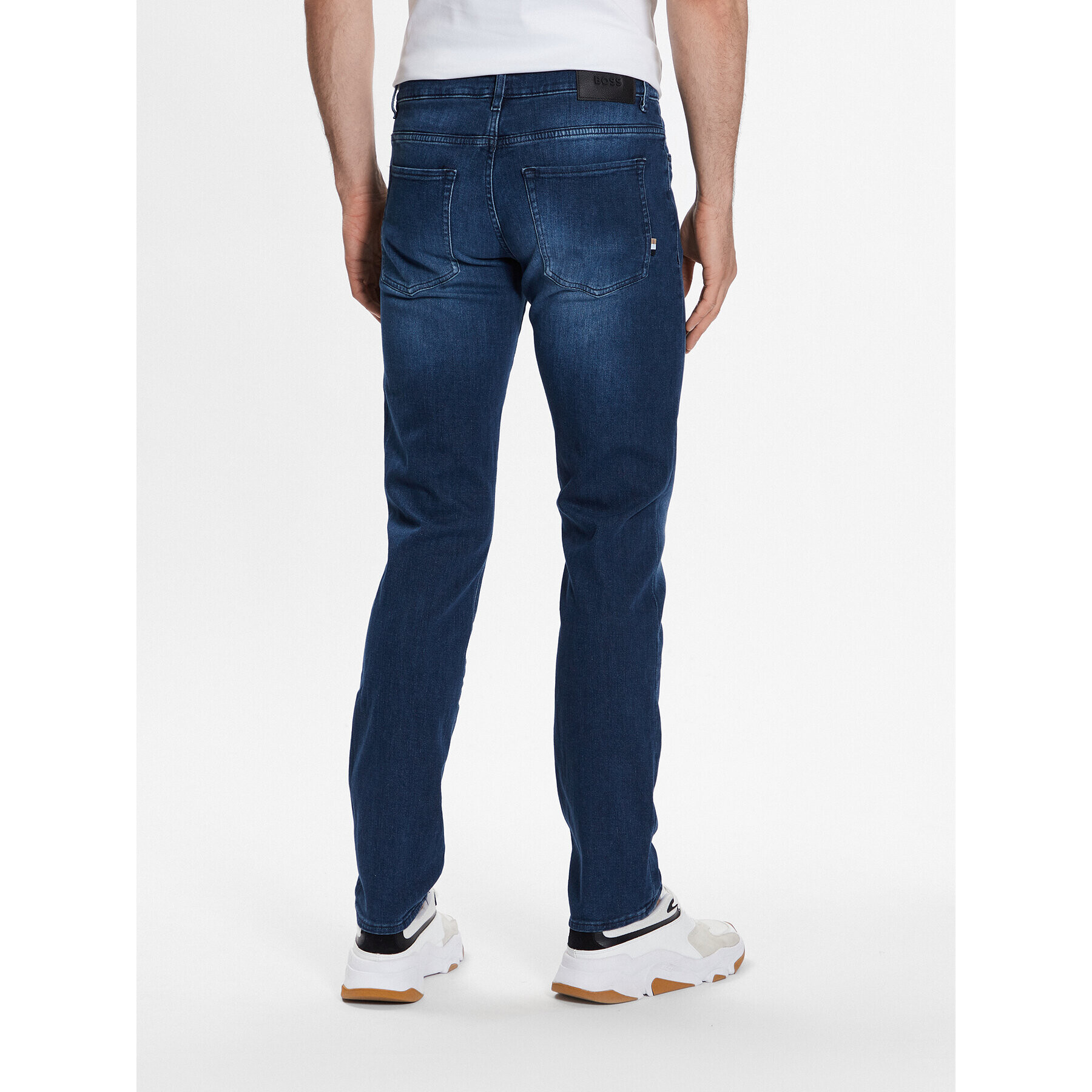 Boss Jeansy Delaware3-1 50494230 Tmavomodrá Slim Fit - Pepit.cz