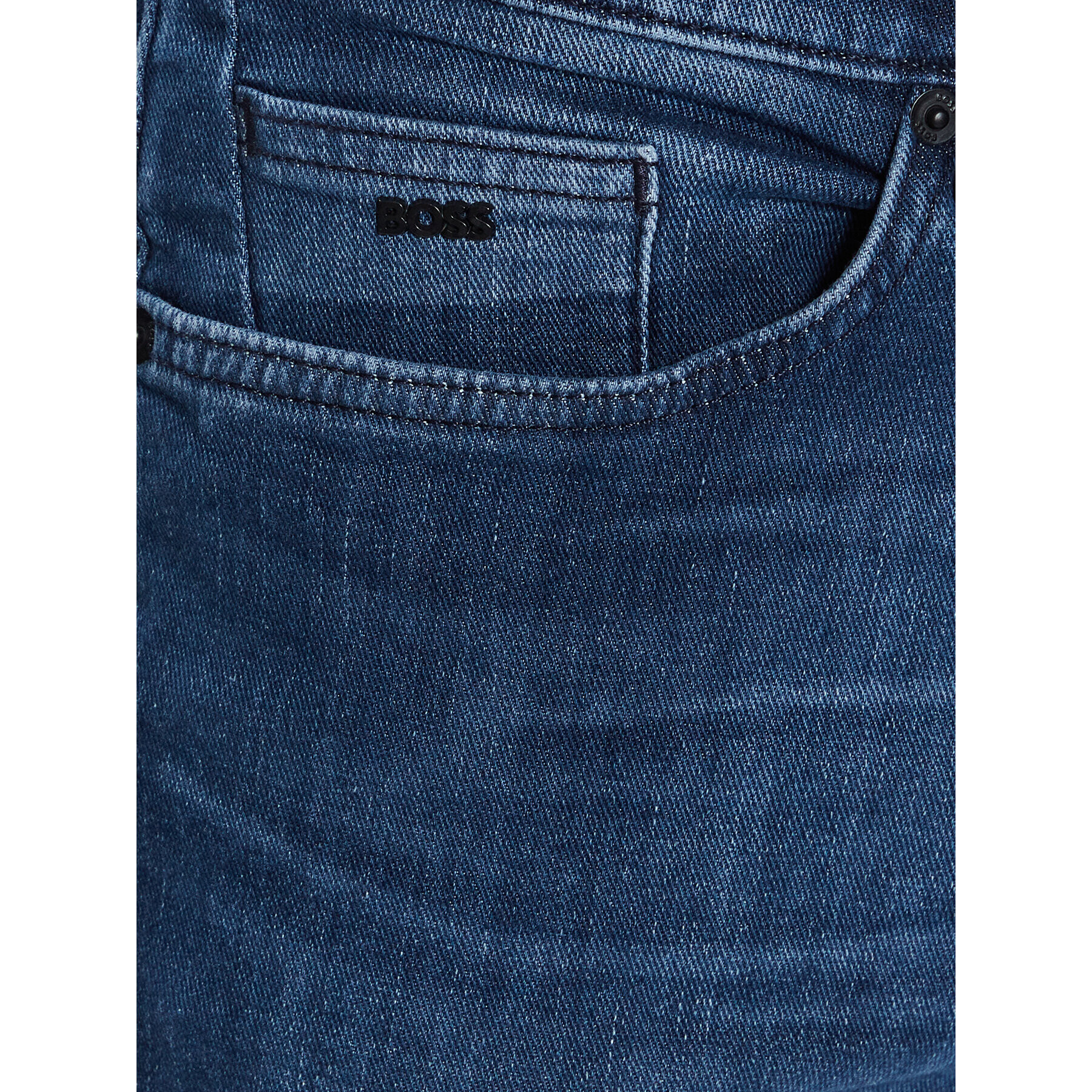 Boss Jeansy Delaware3-1 50494230 Tmavomodrá Slim Fit - Pepit.cz