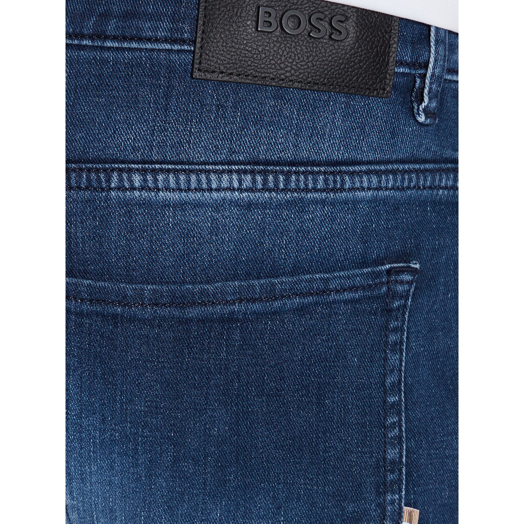 Boss Jeansy Delaware3-1 50494230 Tmavomodrá Slim Fit - Pepit.cz