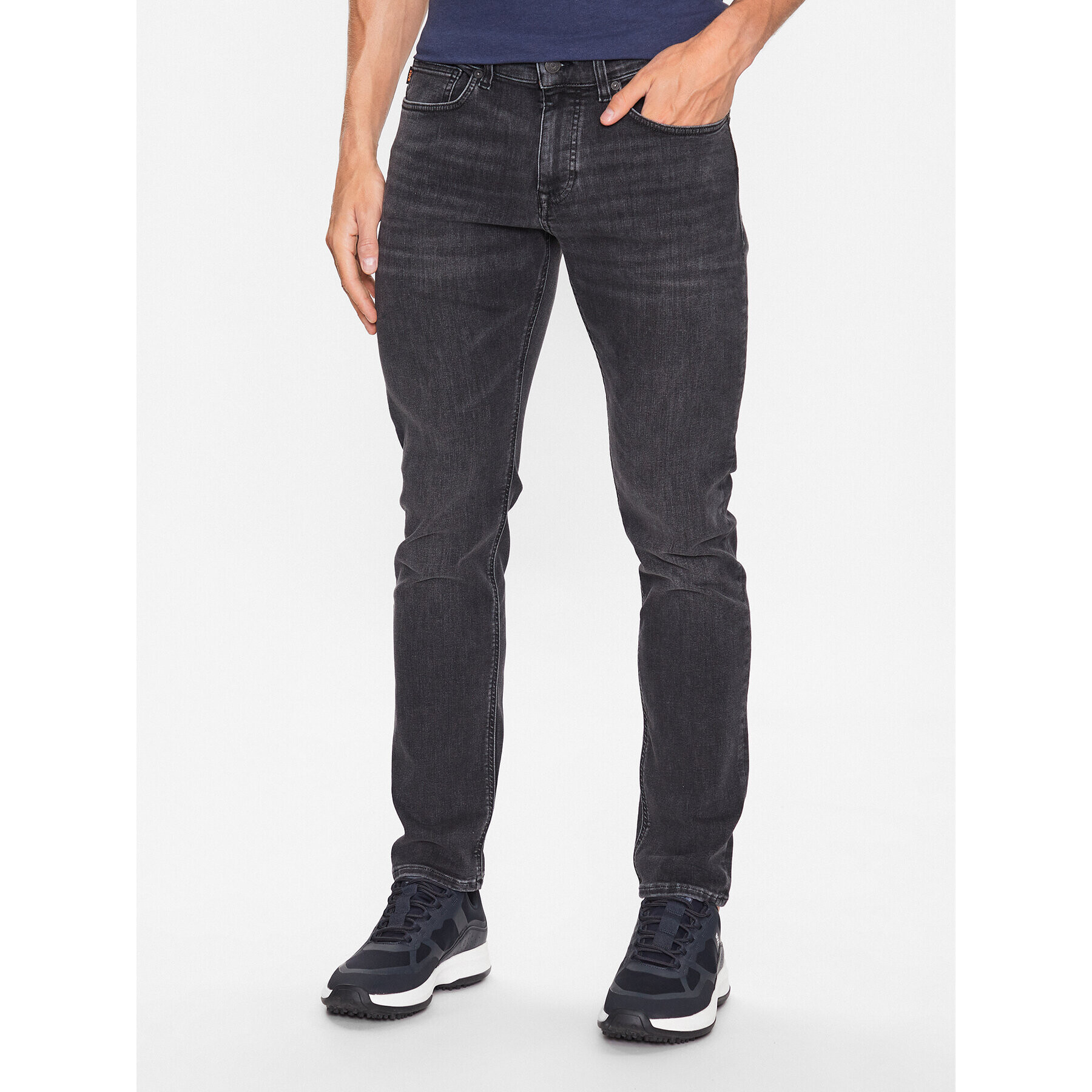 Boss Jeansy 50495937 Černá Skinny Fit - Pepit.cz