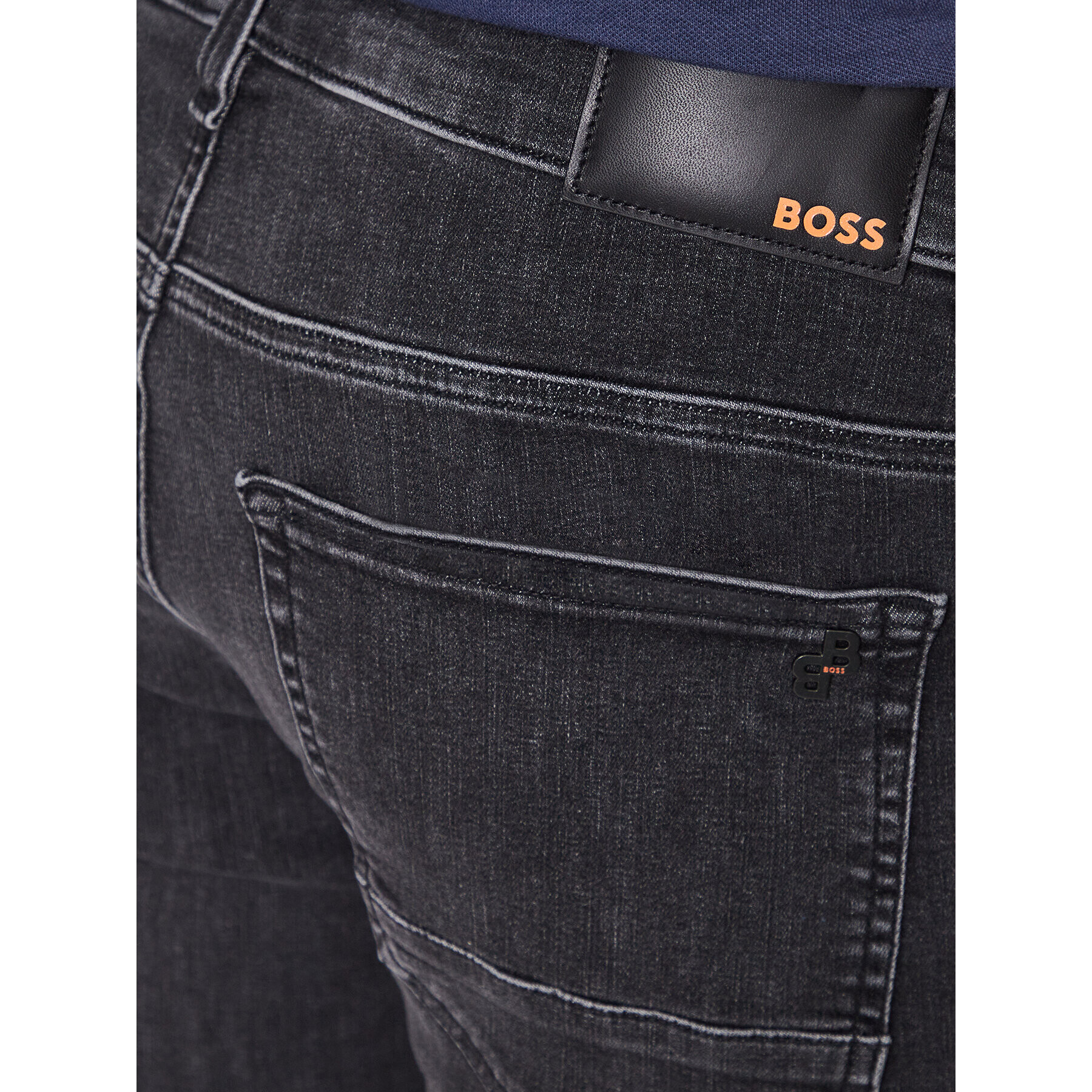 Boss Jeansy 50495937 Černá Skinny Fit - Pepit.cz