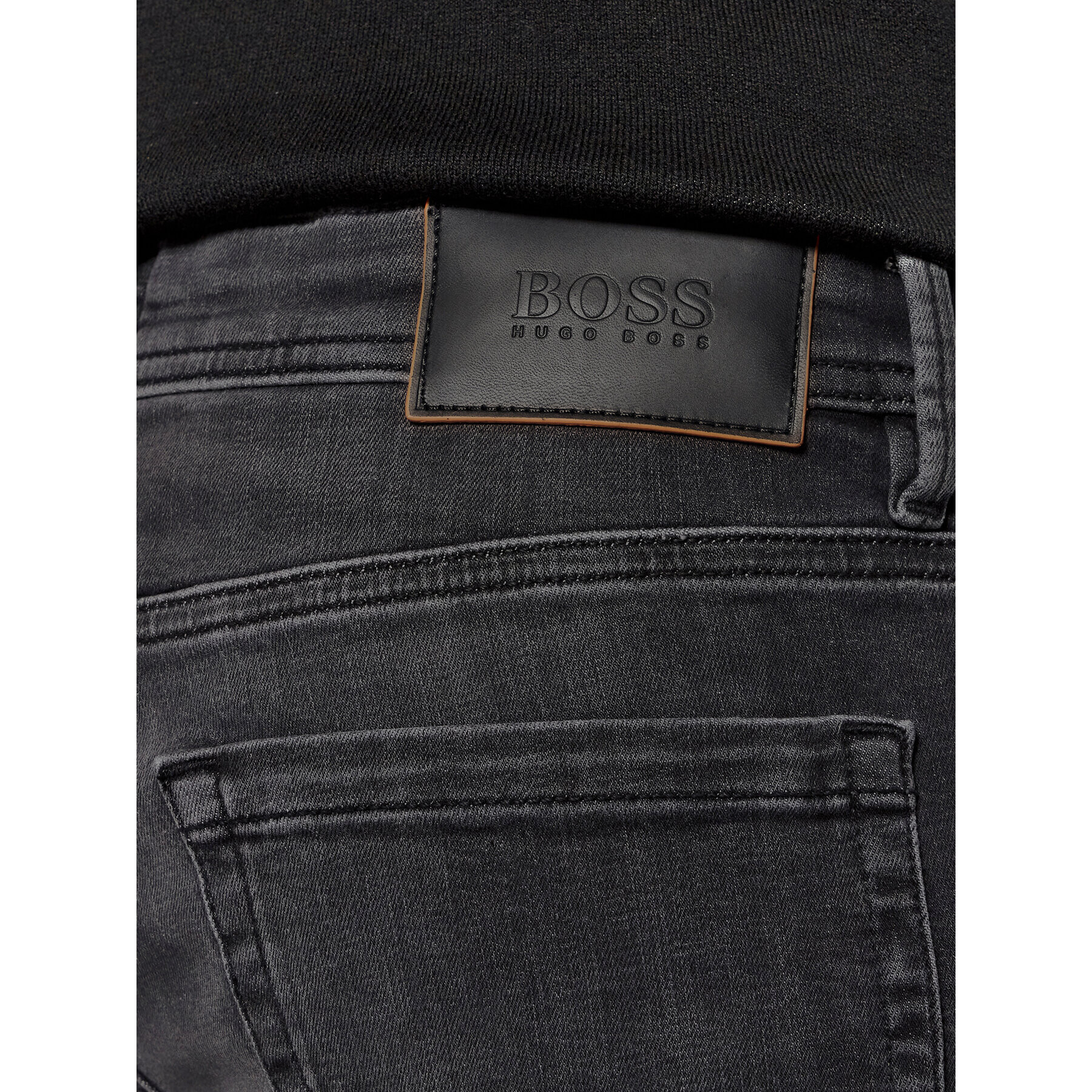 Boss Jeansy Charleston 50458965 Šedá Extra Slim Fit - Pepit.cz