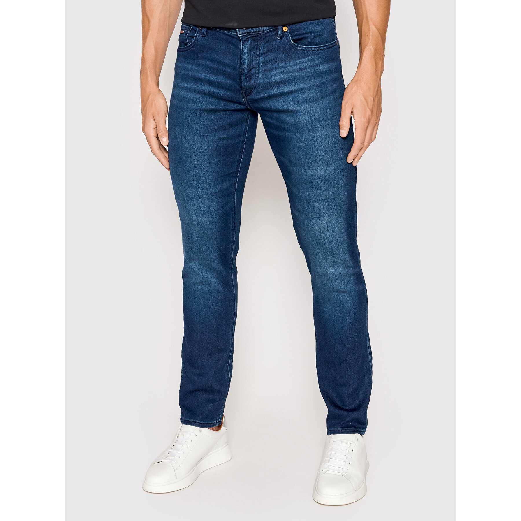 Boss Jeansy Charleston Bc 50473437 Tmavomodrá Extra Slim Fit - Pepit.cz