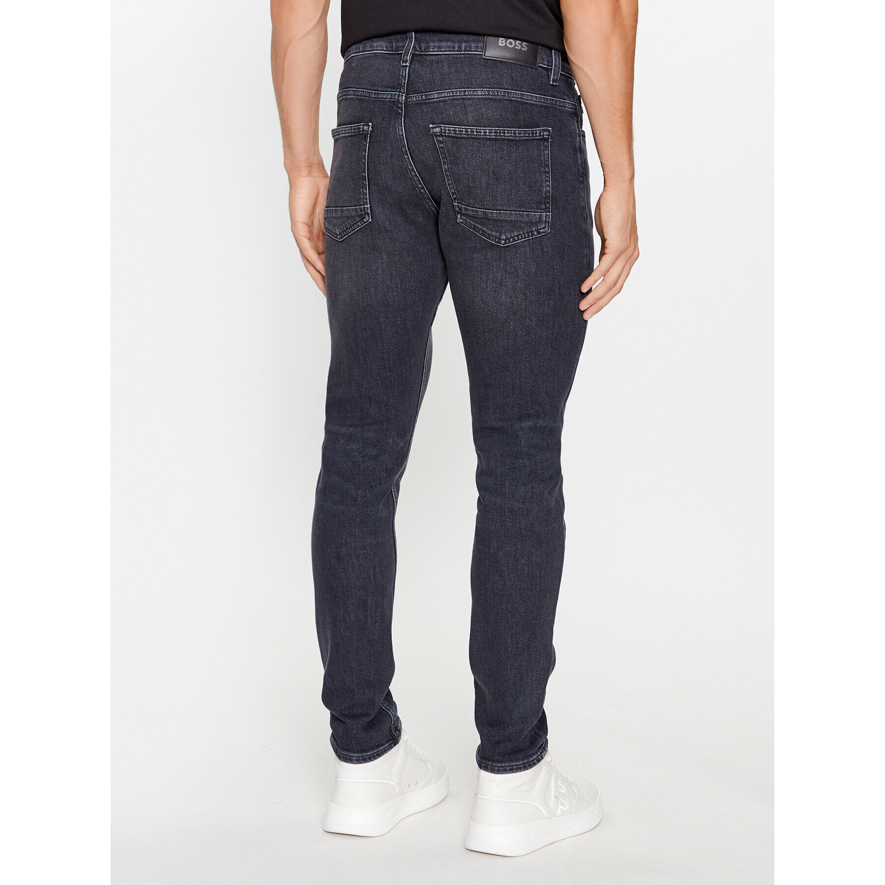 Boss Jeansy Delano 50496170 Šedá Slim Fit - Pepit.cz